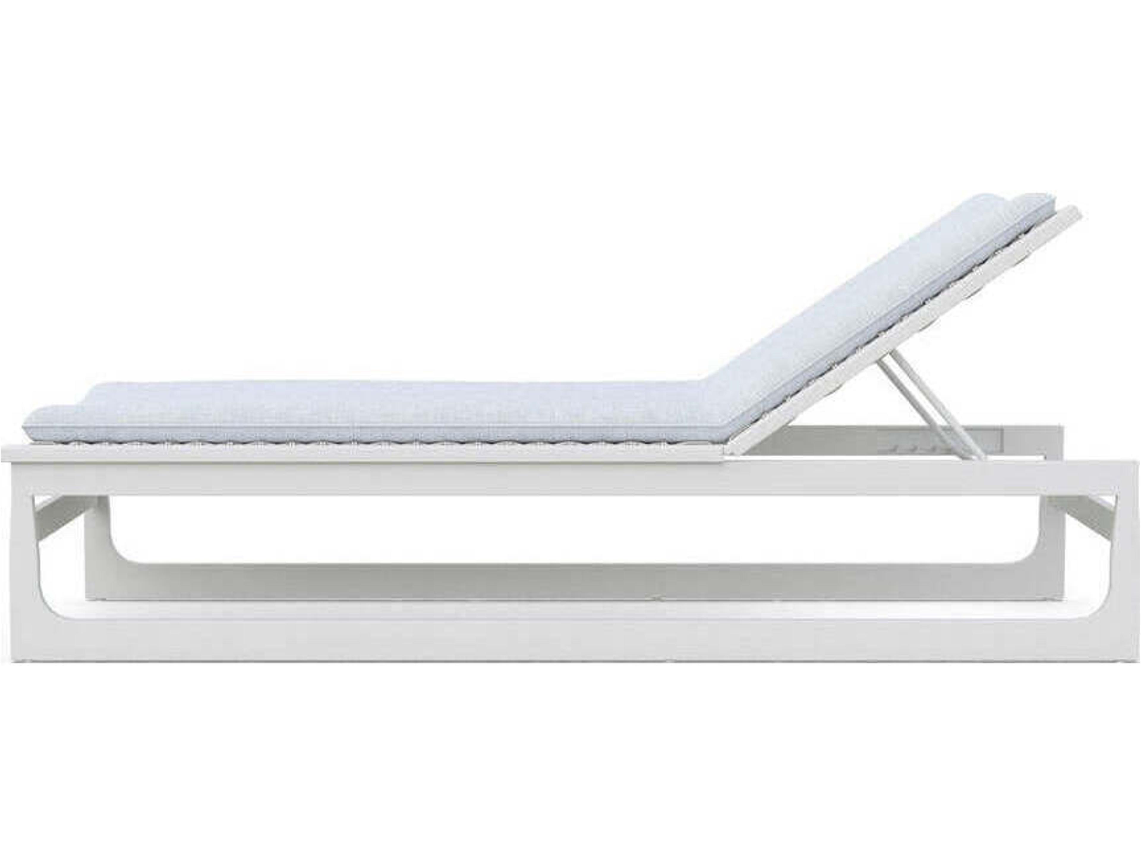 Azzurro Living Cozumel Aluminum Cushion Chaise Lounge