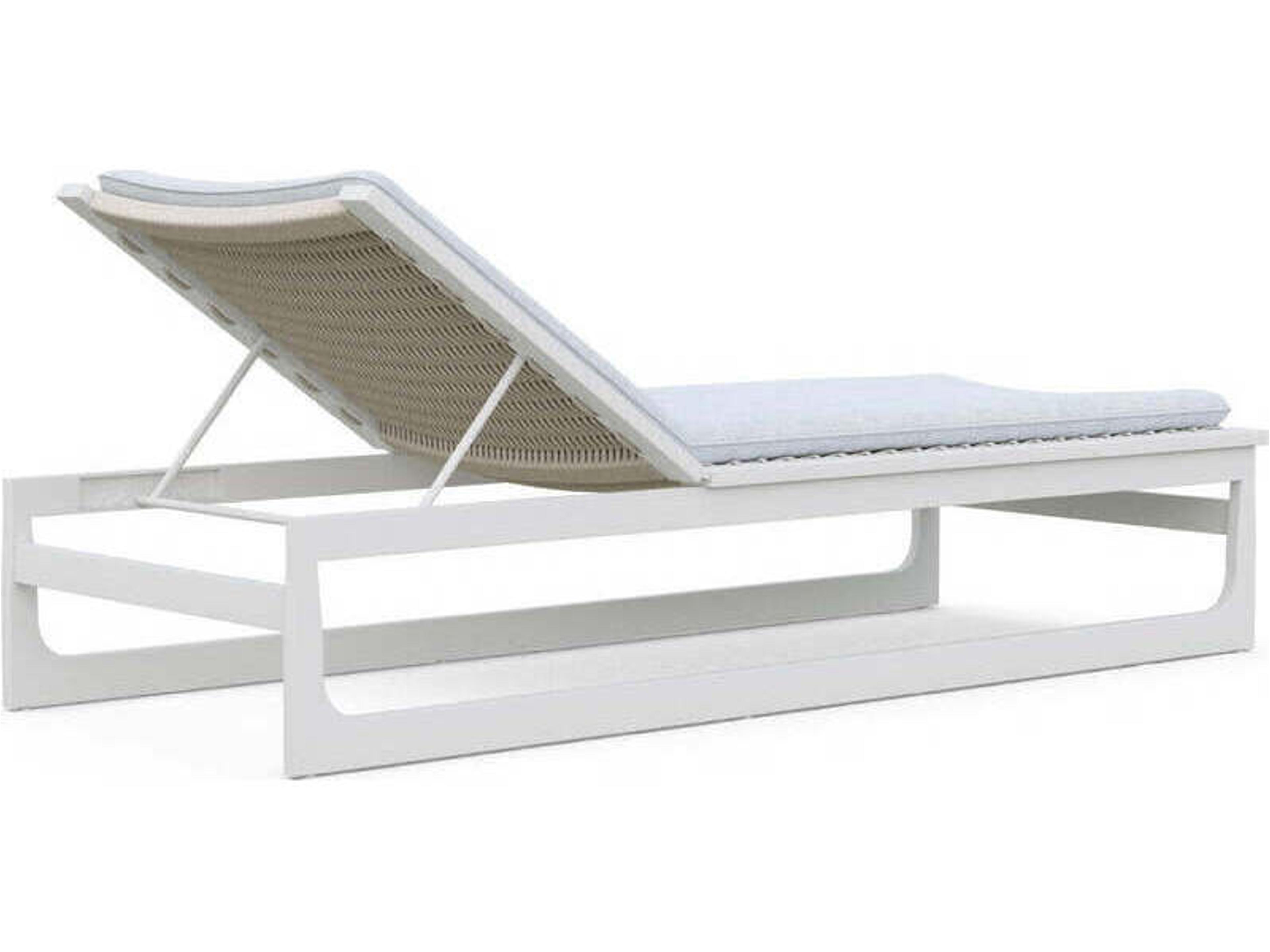 Azzurro Living Cozumel Aluminum Cushion Chaise Lounge