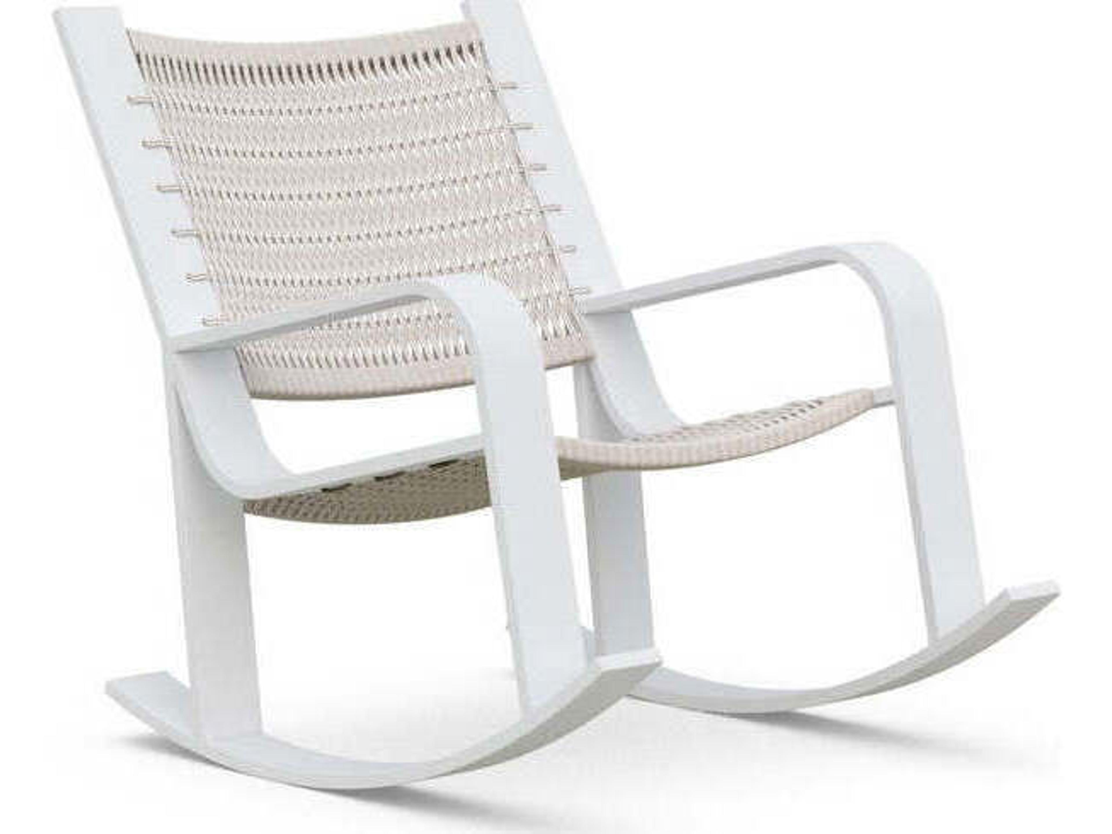 Cozumel Rocking Chair in White