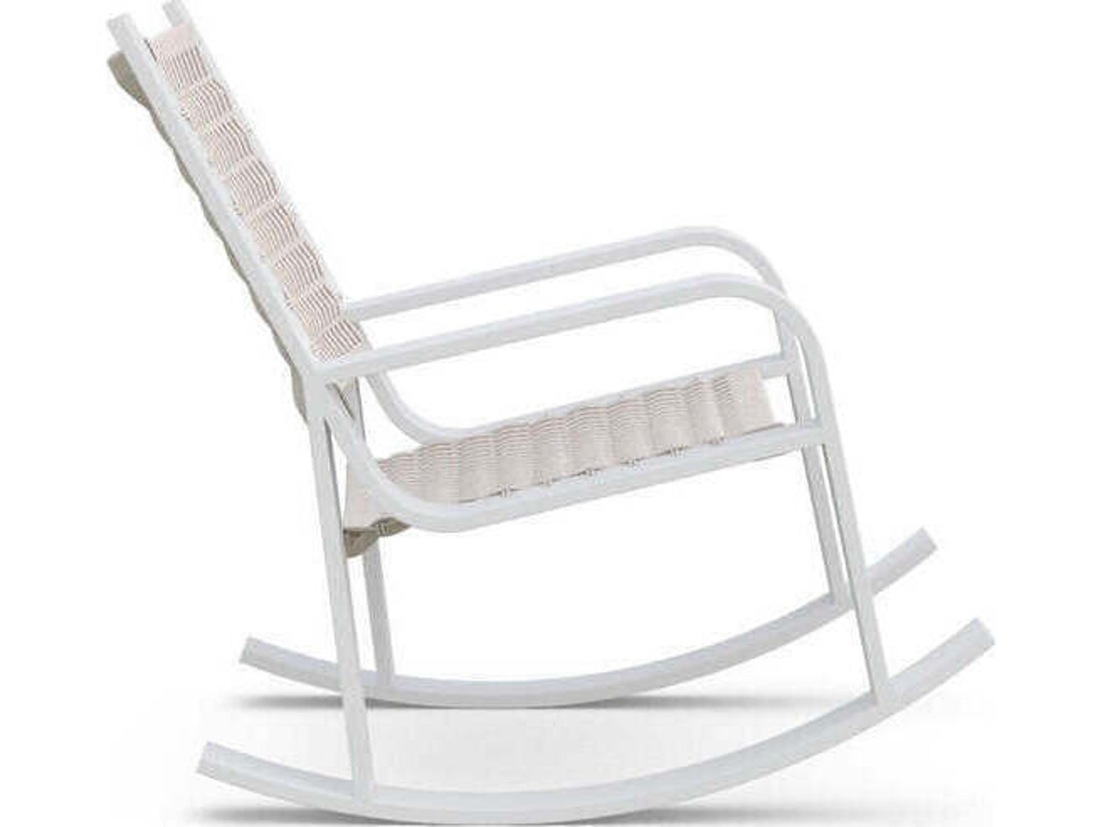 Azzurro Living Cozumel Aluminum Rope Lounge Chair