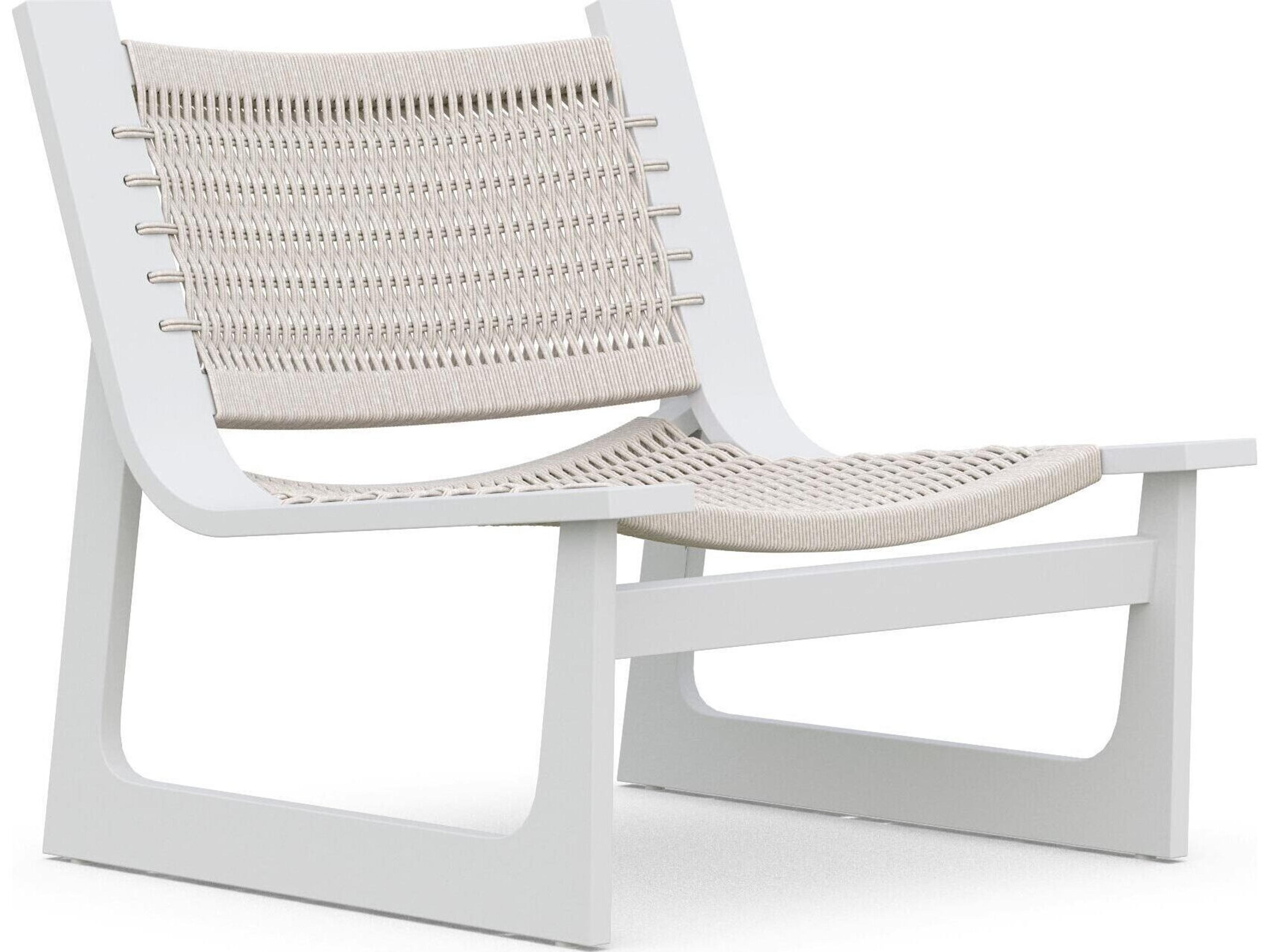 Cozumel Outdoor Club Chair Set of 2 White