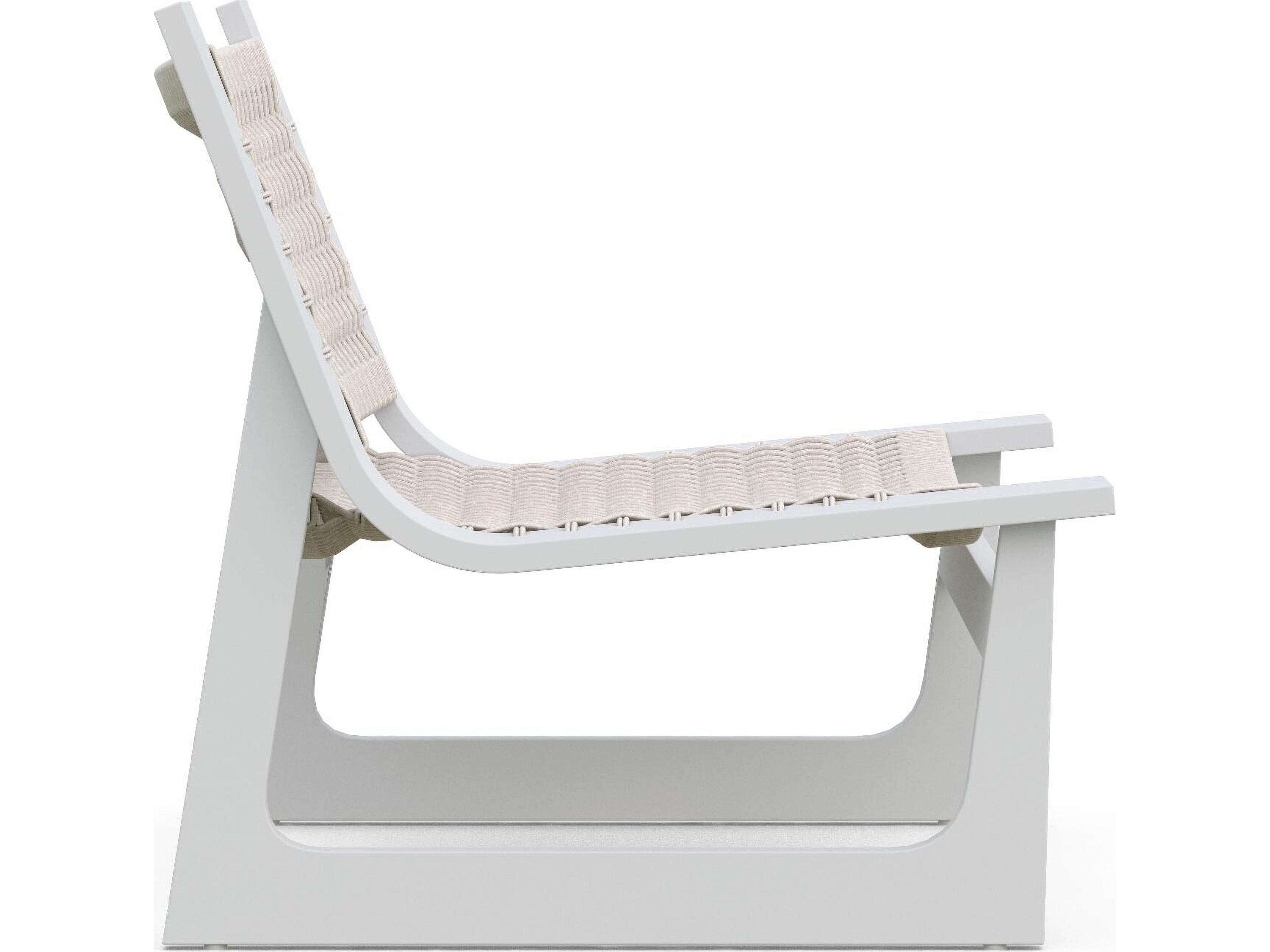 Azzurro Living Cozumel Aluminum Wicker Lounge Chair Set of 2