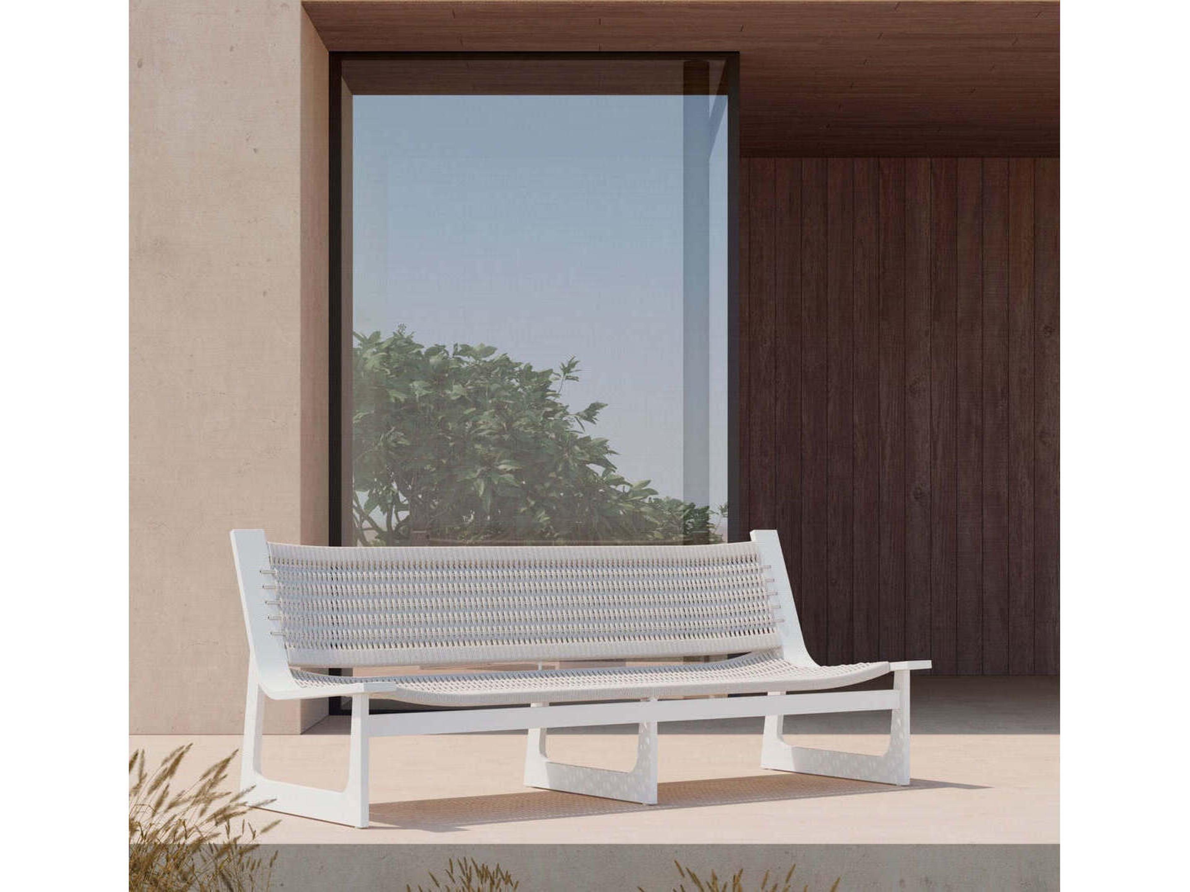 Azzurro Living Cozumel Aluminum Rope Sofa