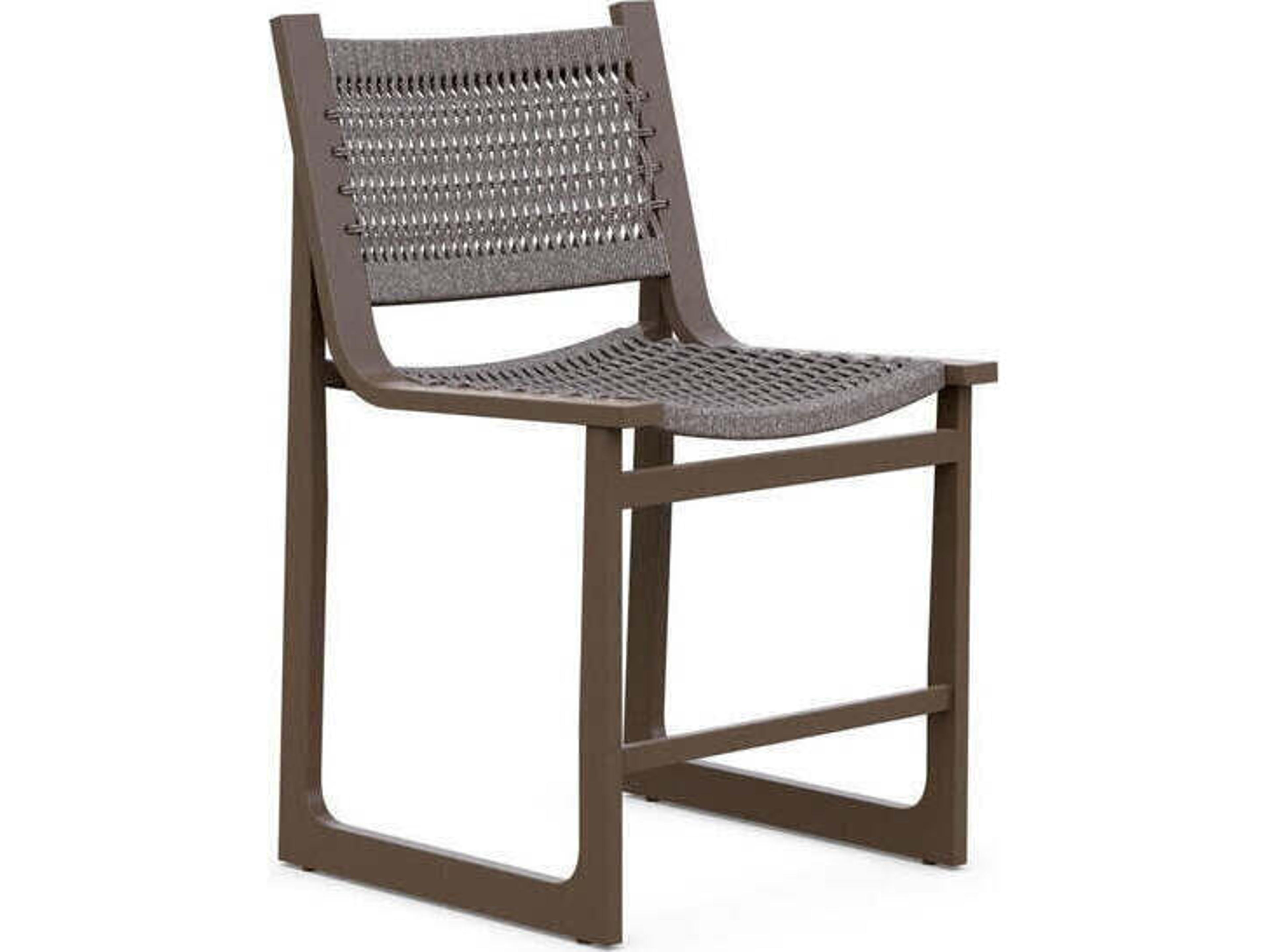 Cozumel Counter Stool Bronze All-Weather Rope