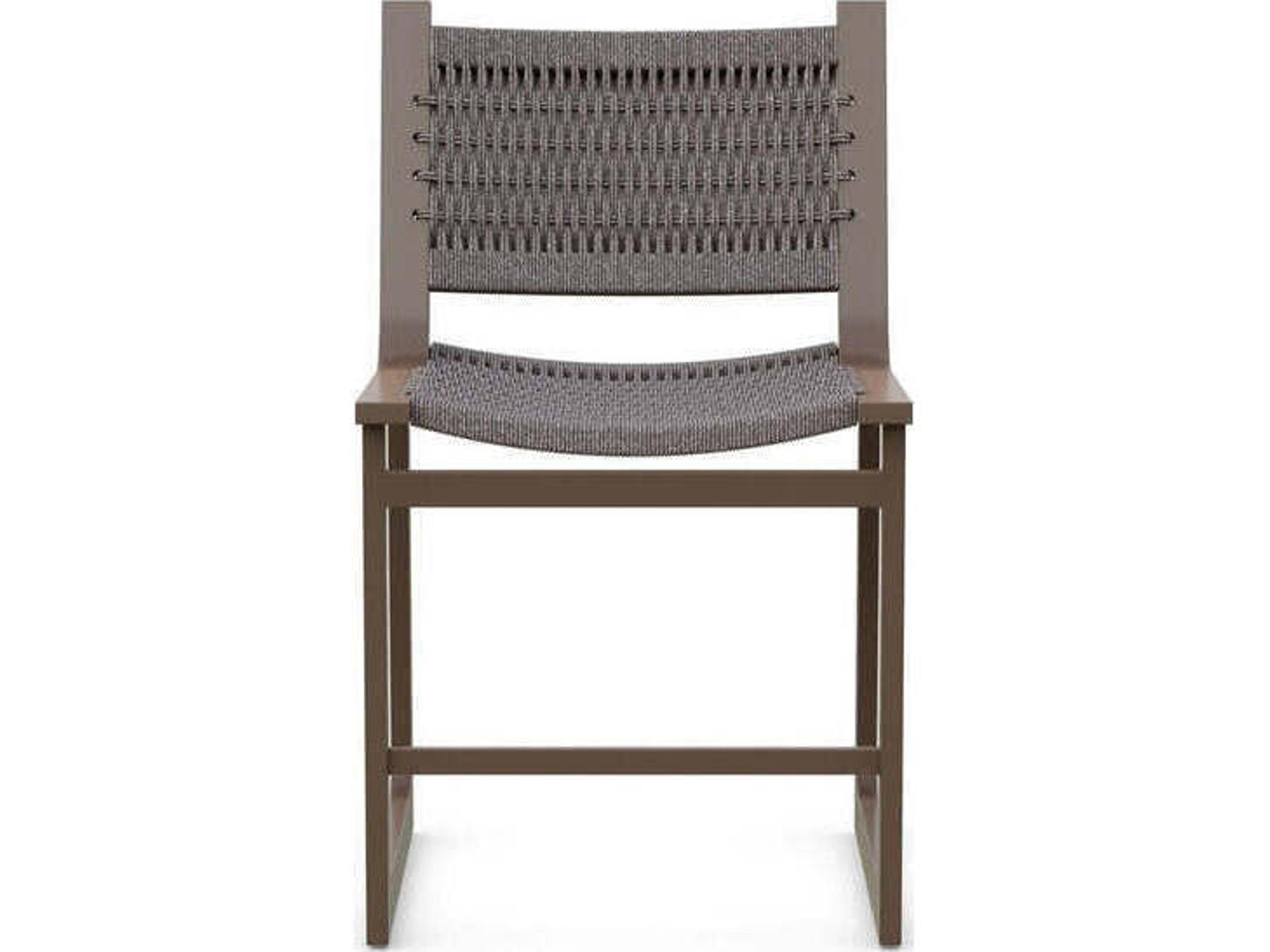 Azzurro Living Cozumel Aluminum Rope Counter Stool