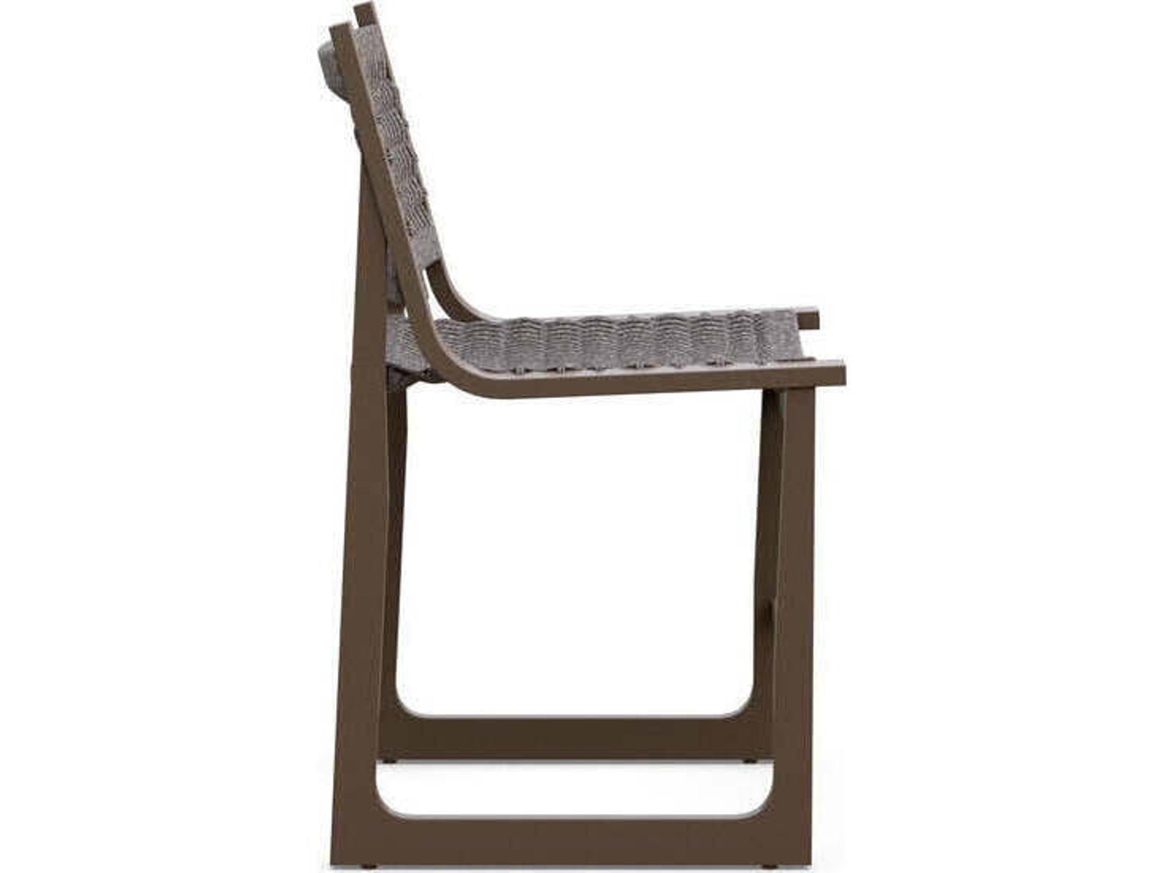 Azzurro Living Cozumel Aluminum Rope Counter Stool