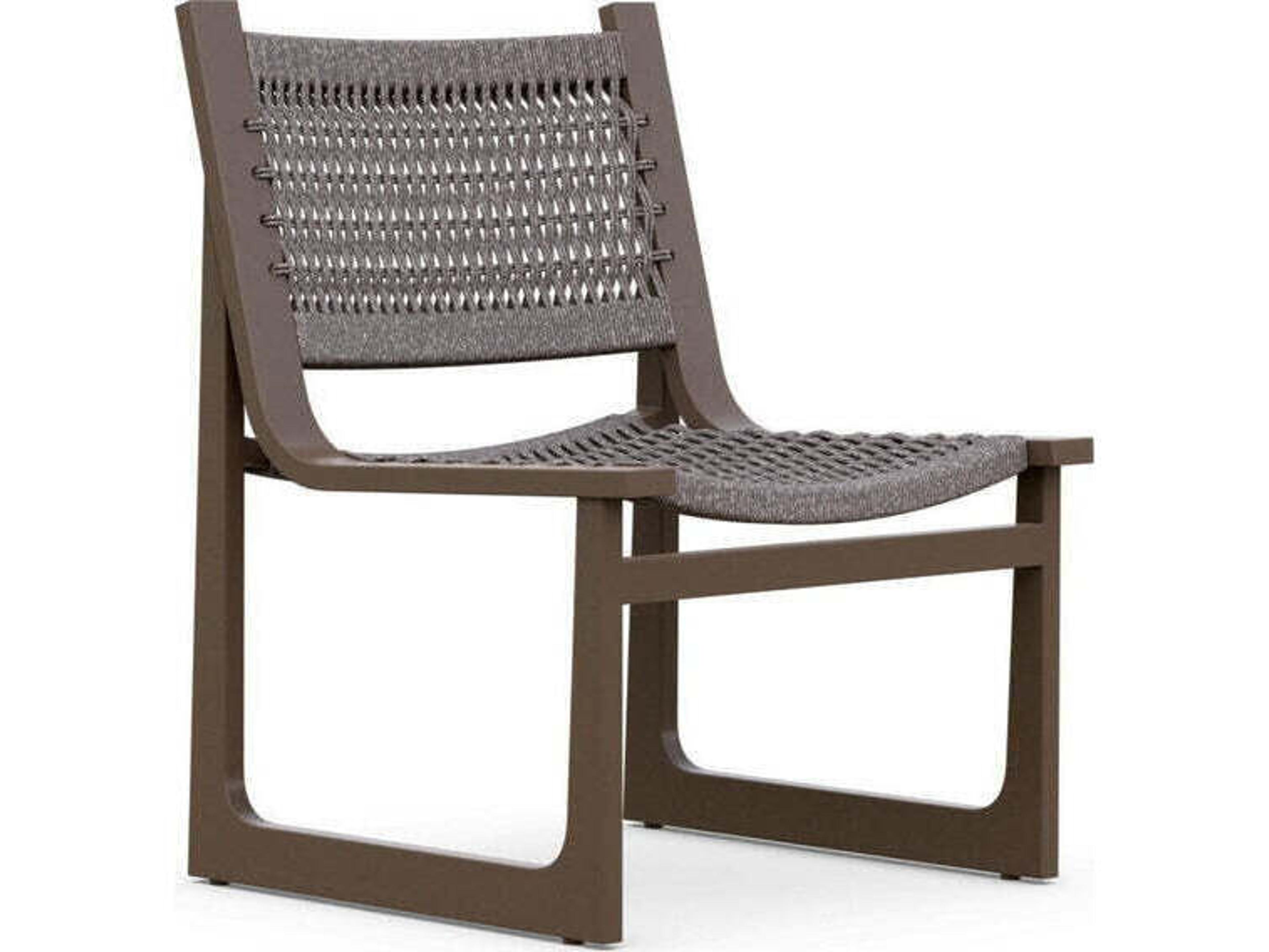 Cozumel Rope Dining Chair Set of 2 Bronze