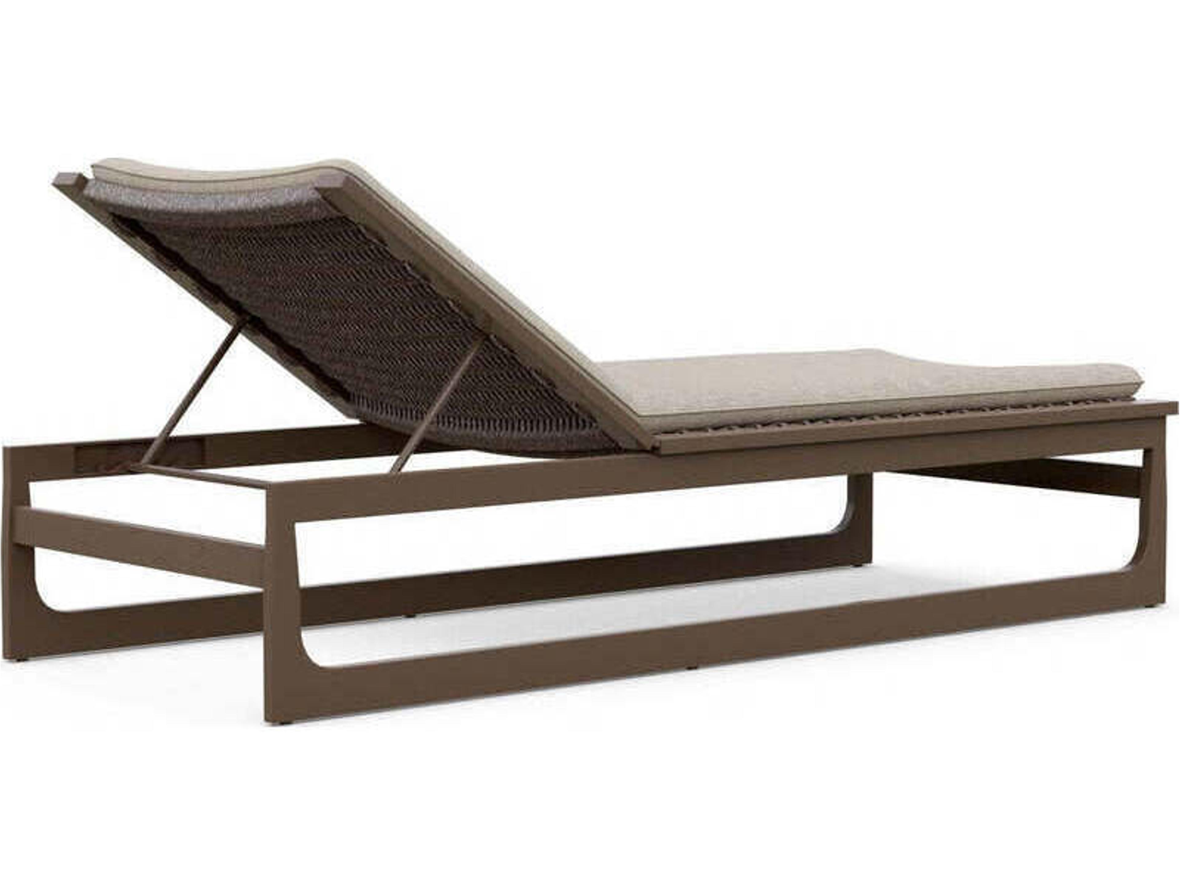 Azzurro Living Cozumel Aluminum Cushion Chaise Lounge