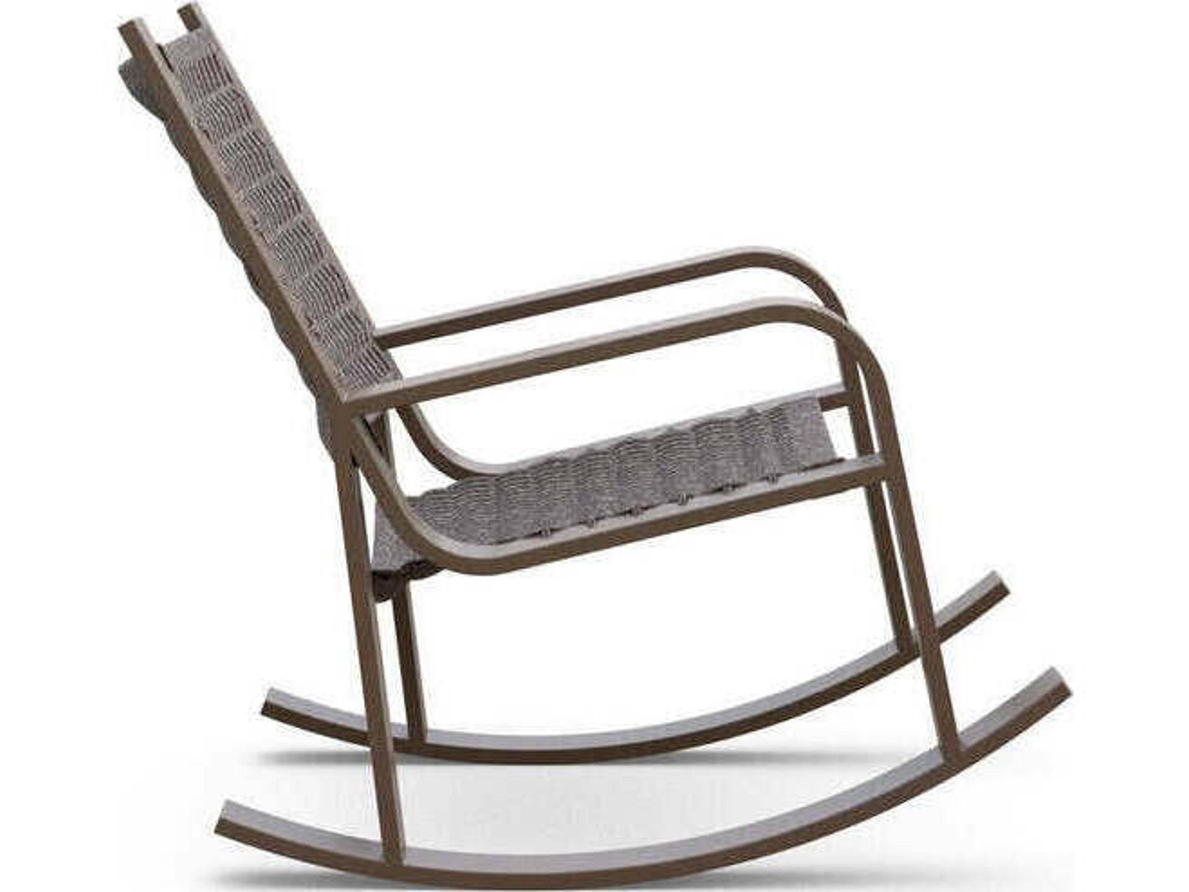 Azzurro Living Cozumel Aluminum Rope Lounge Chair