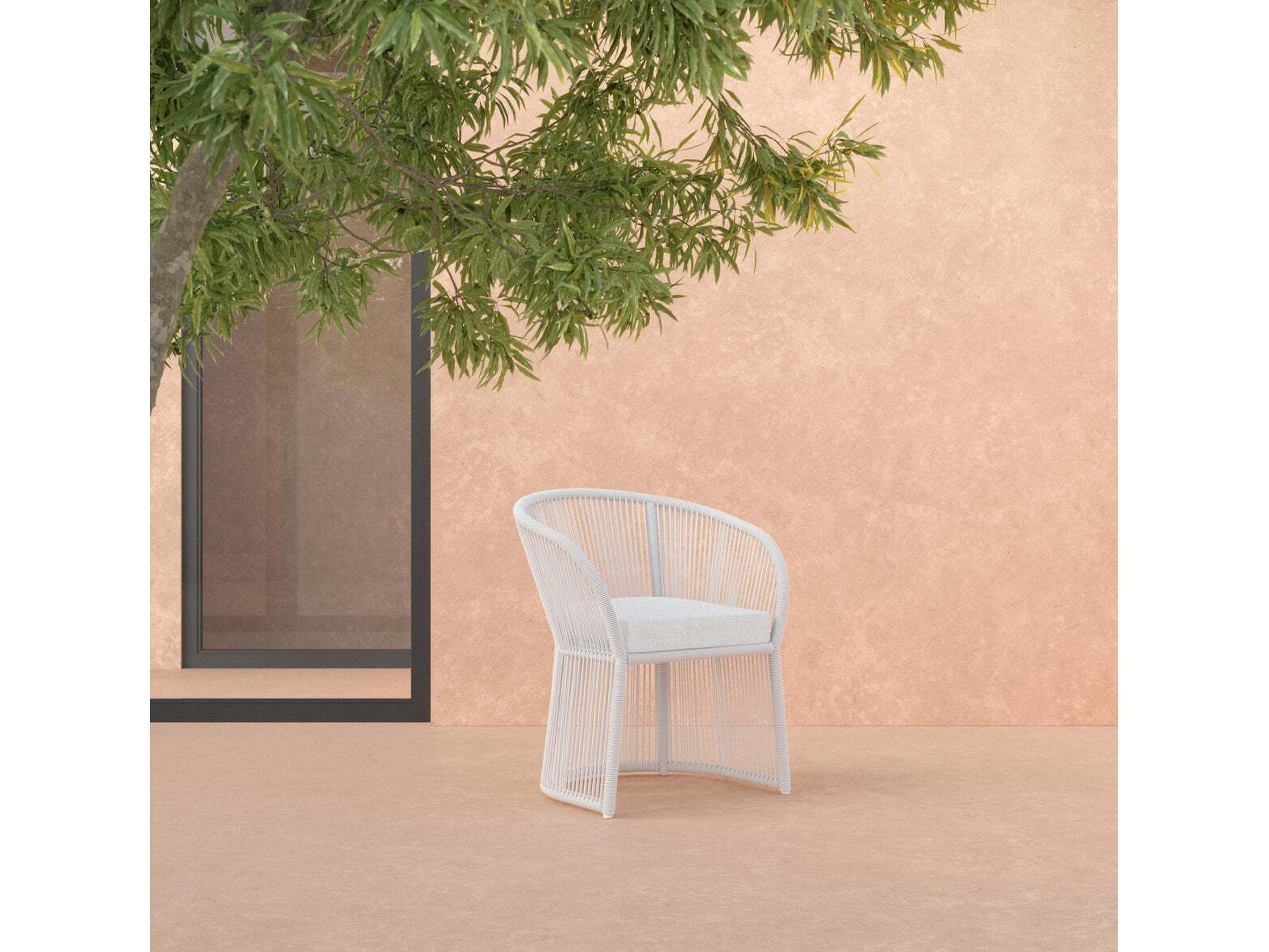 Azzurro Living Cape Town Aluminum Cushion Dining Chair