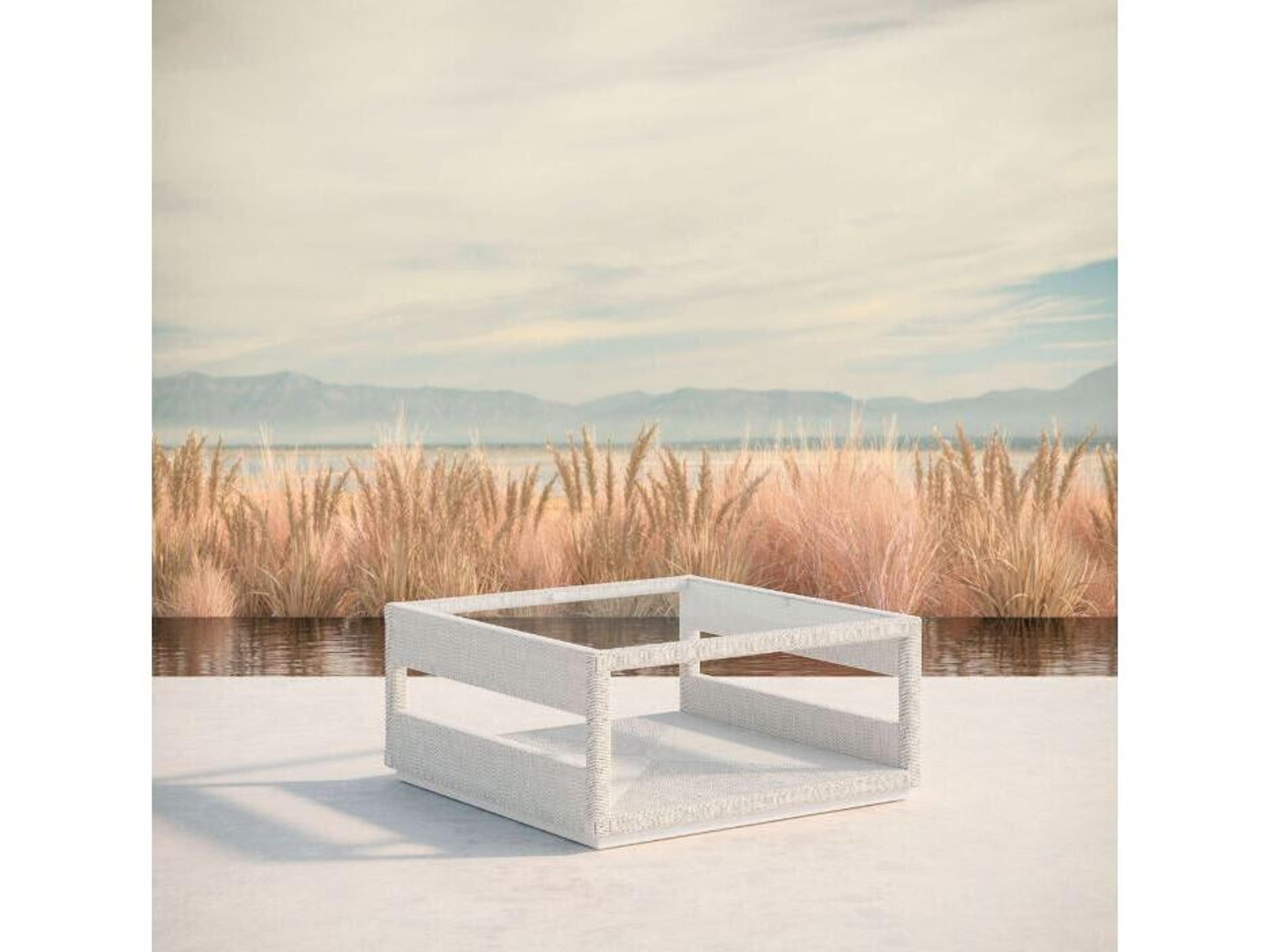 Azzurro Living Cypris Coffee Table Wicker Table Base Only