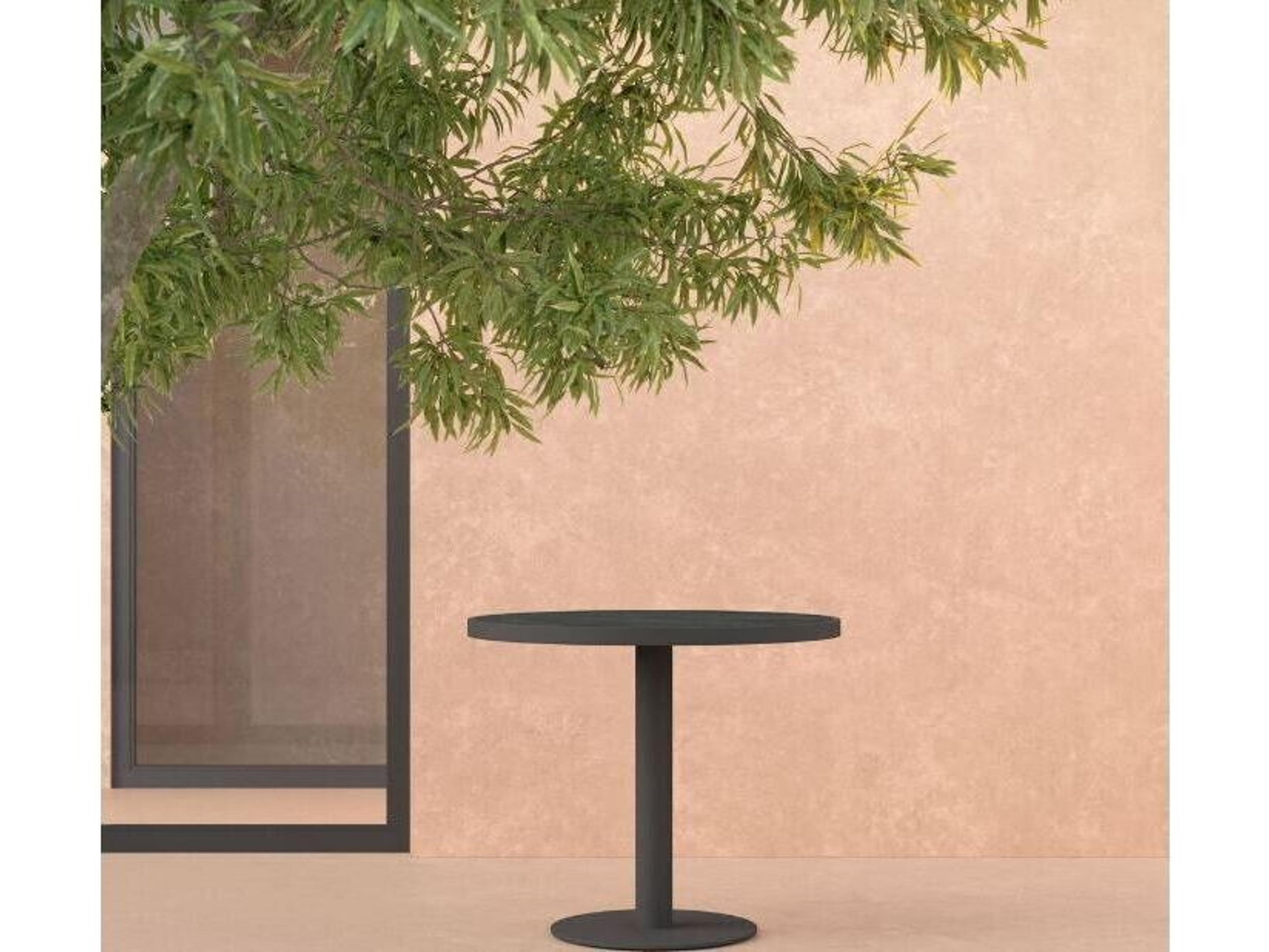 Azzurro Living Bordeaux Dekton Charcoal Aluminum Table Frame Only No Base No Top