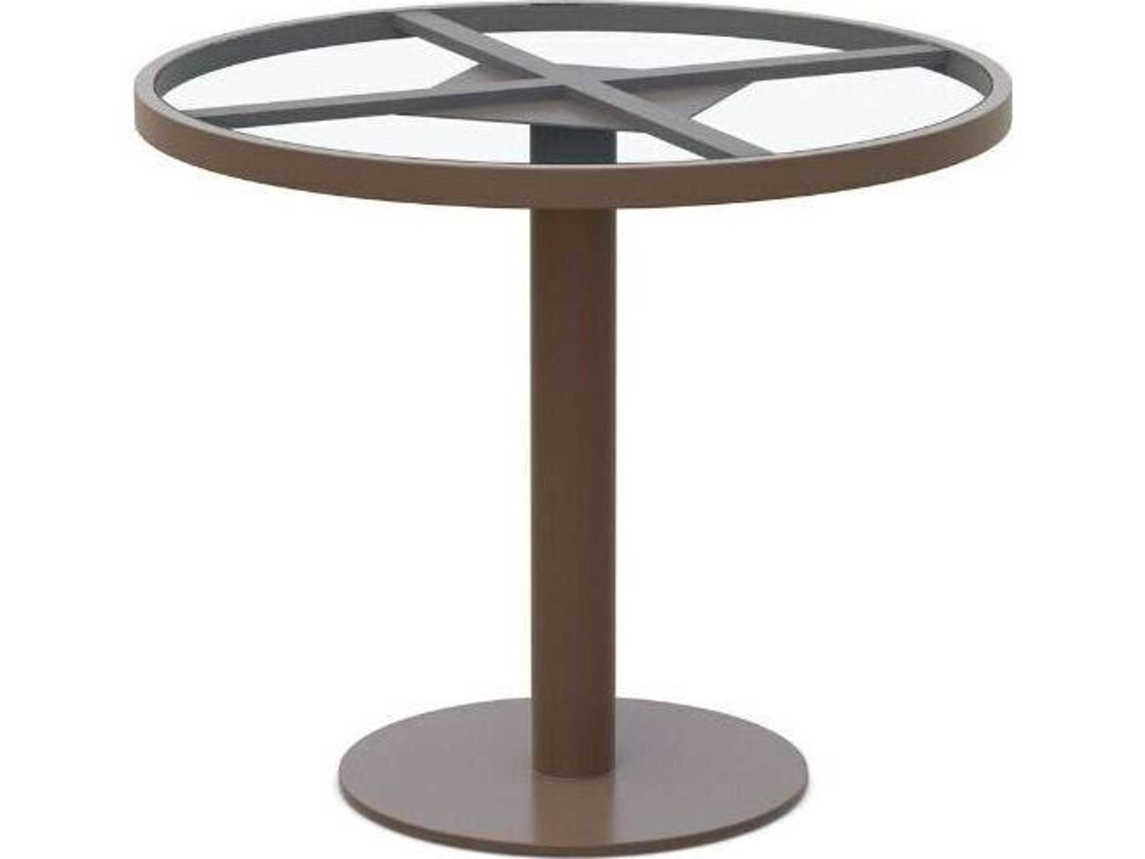 Leon Dekton Aluminum Table Frame Only, No Base, No Top