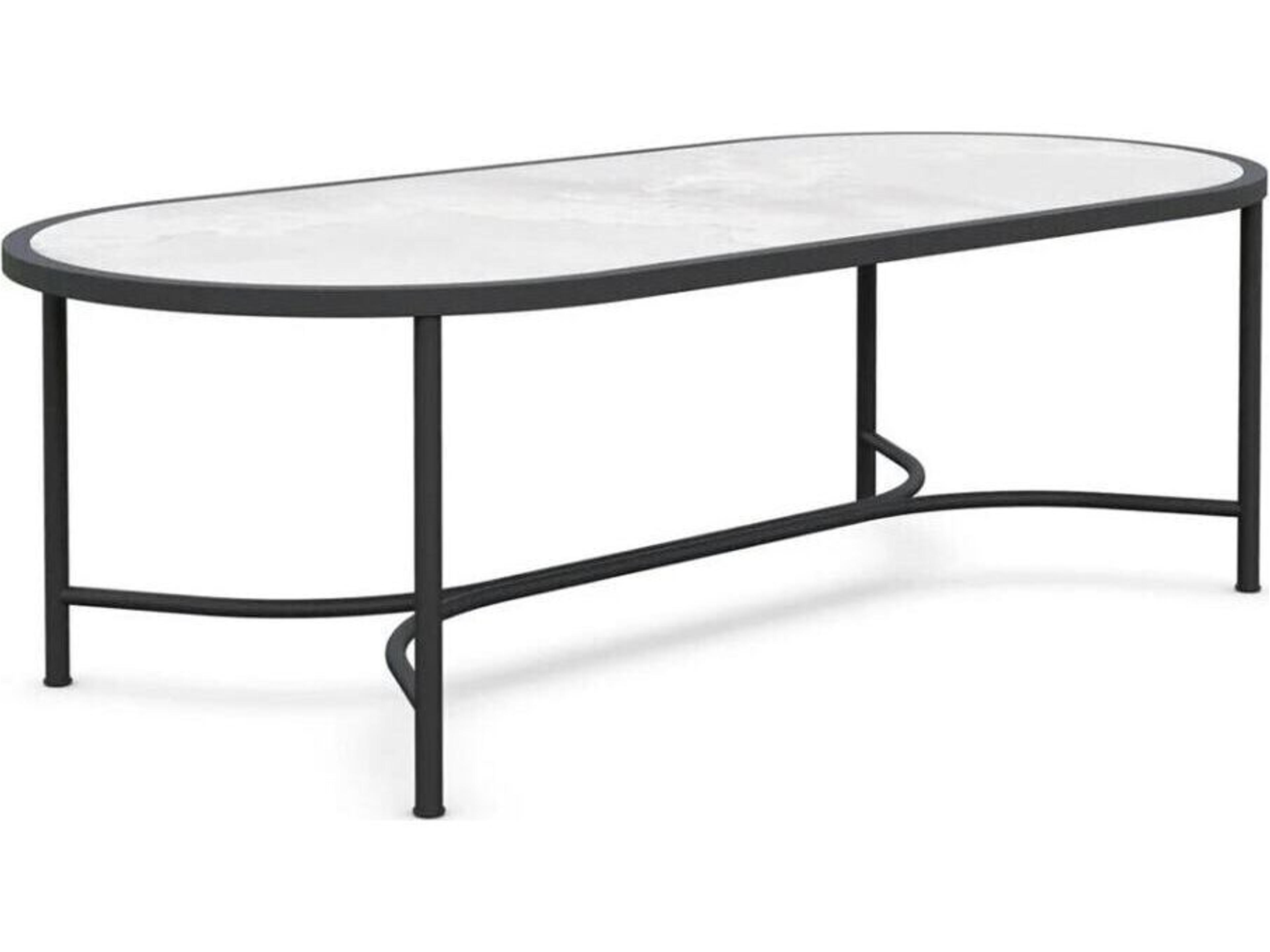 Azzurro Living Helena Dekton 94" Oval Table Top