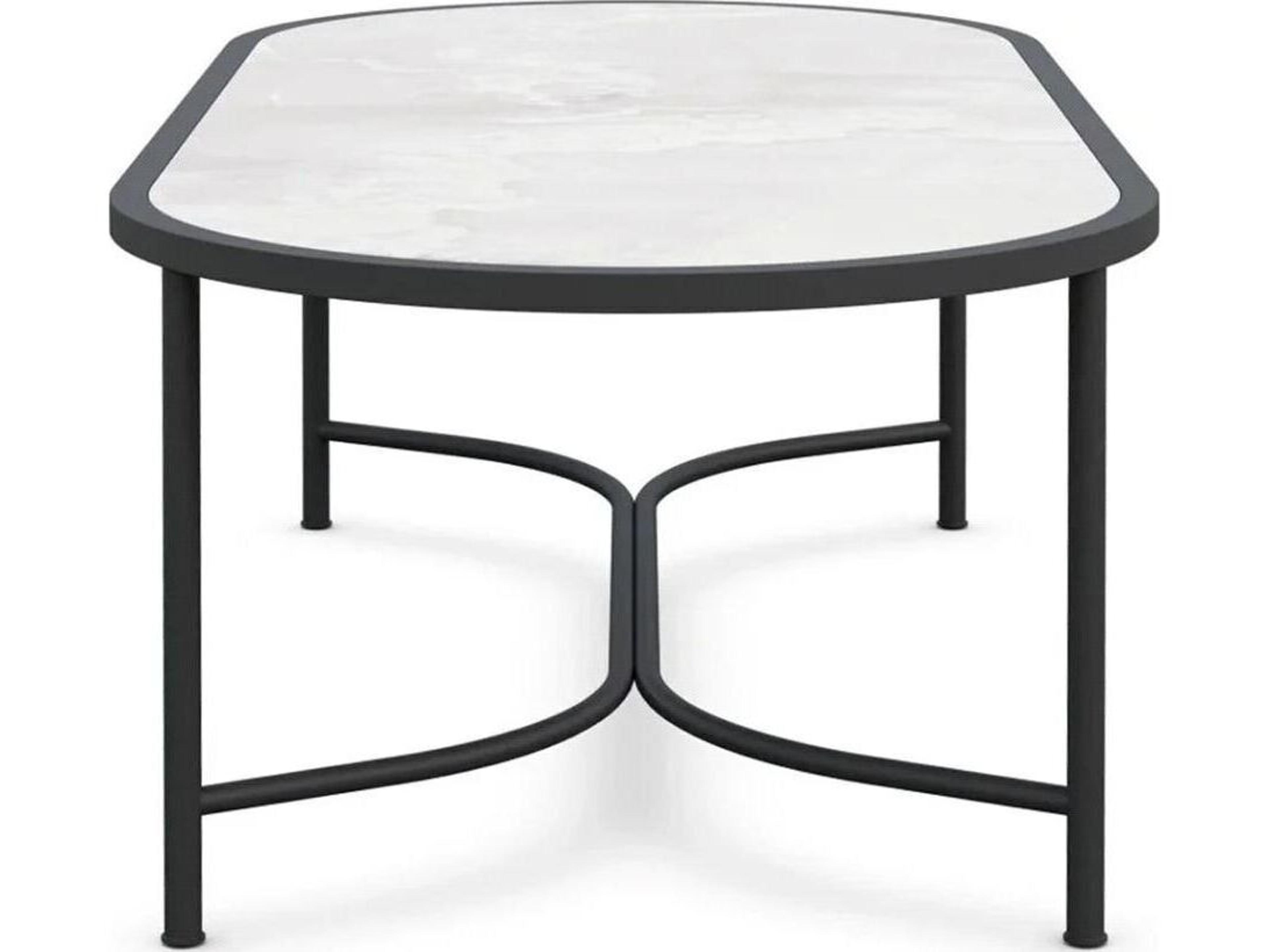 Azzurro Living Helena Dekton 94" Oval Table Top