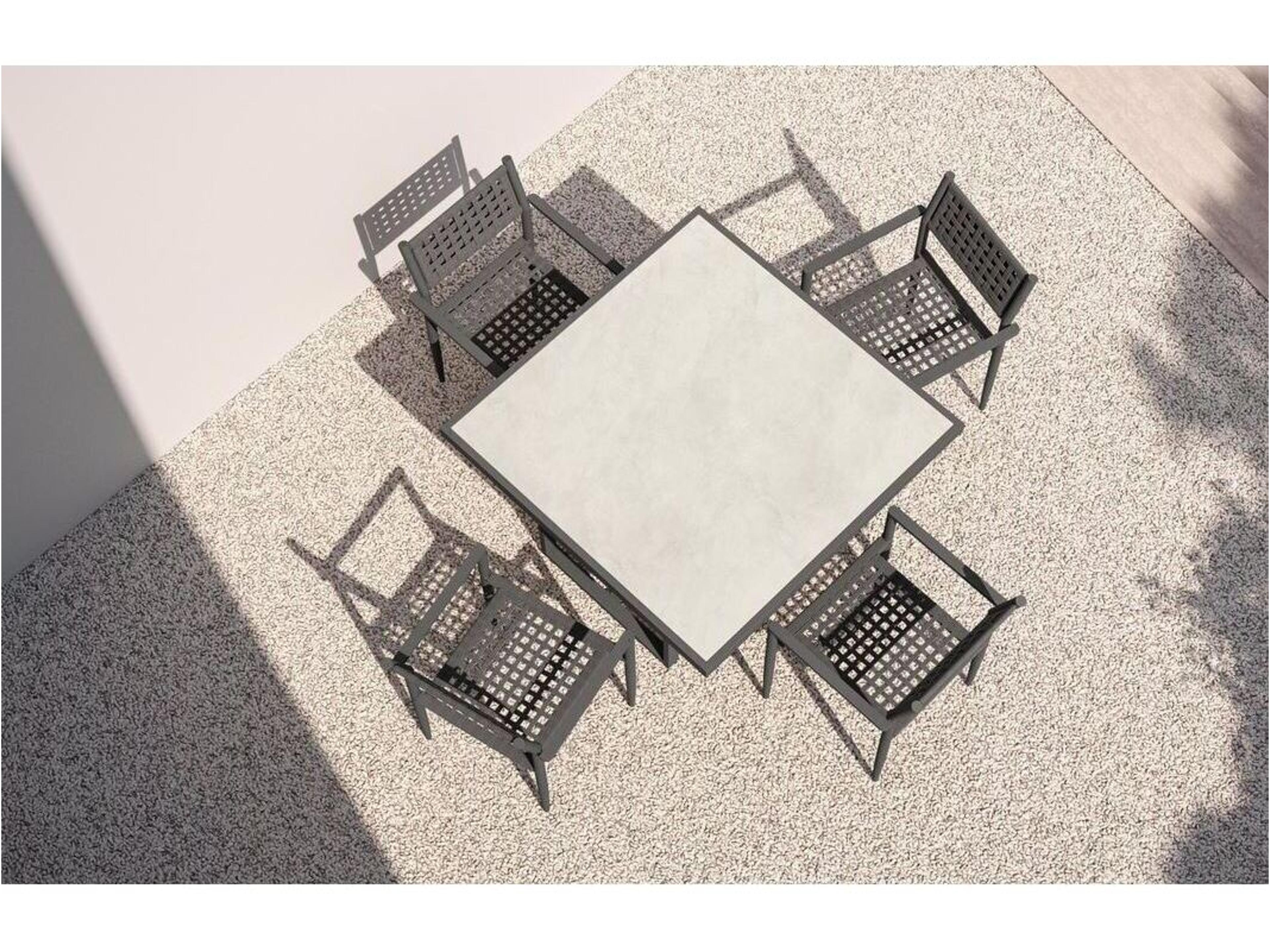 Azzurro Living Helena Dekton 46" Square Table Top