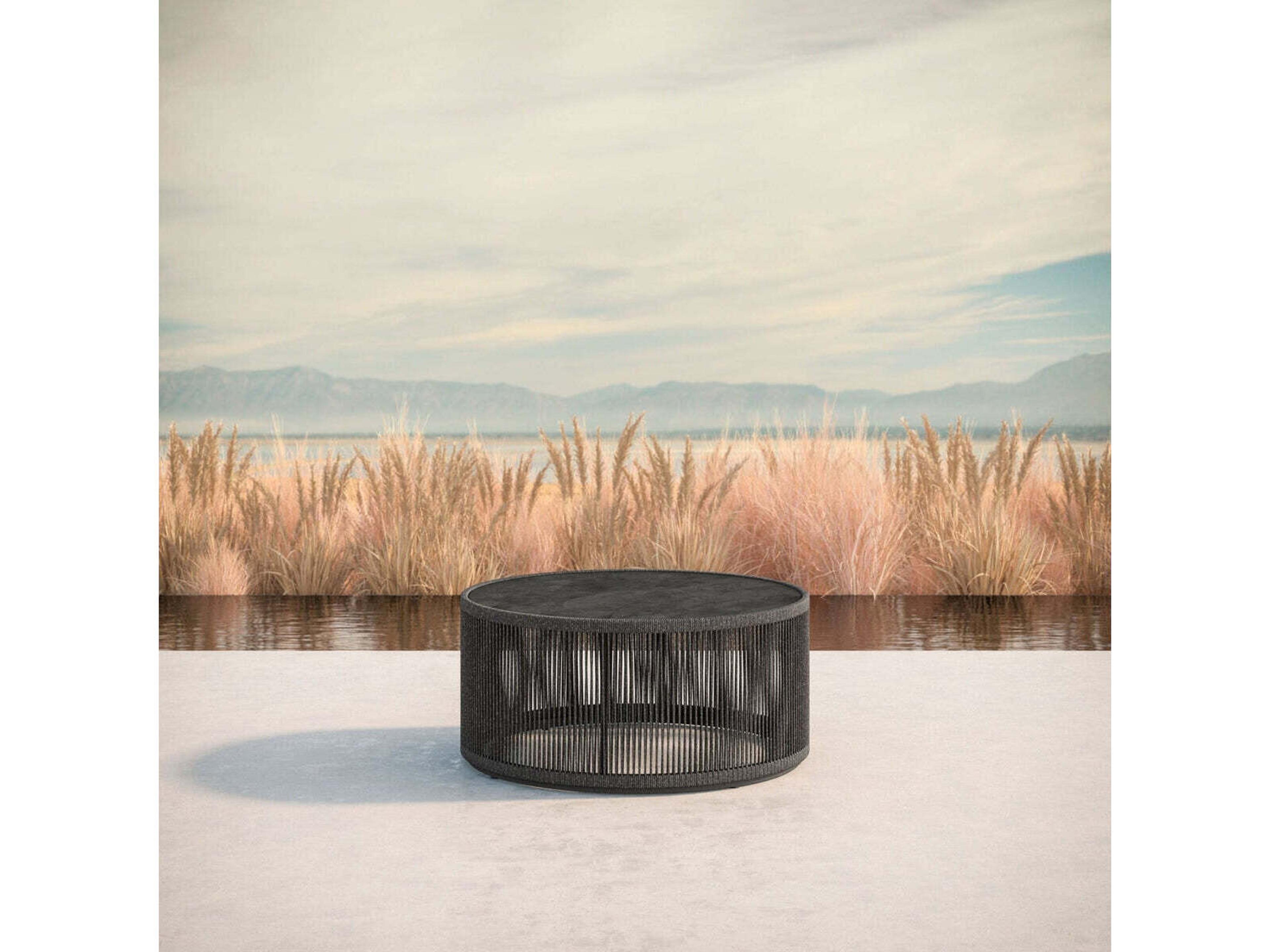 Azzurro Living Micron Dekton 34" Round Table Top