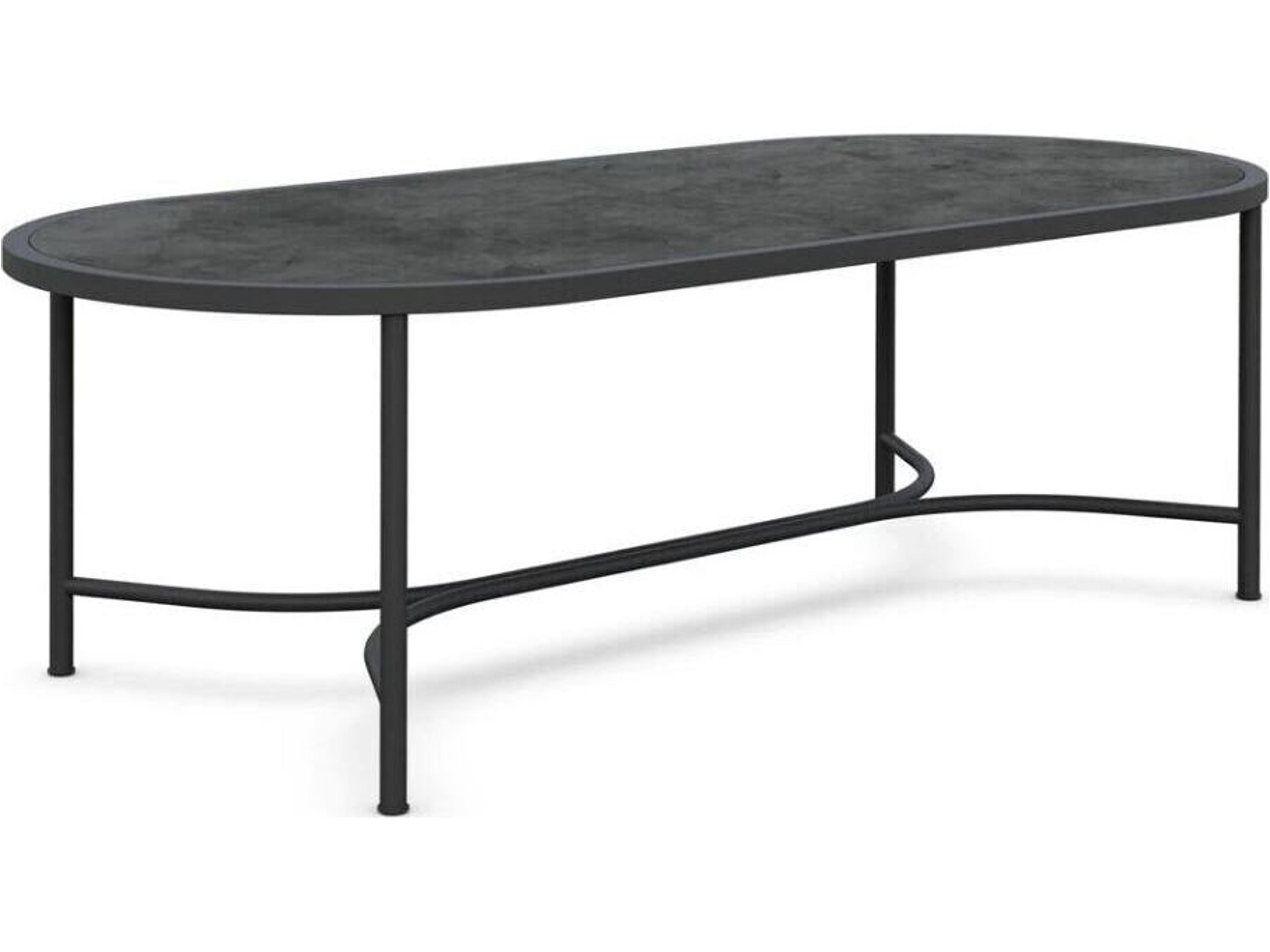 Azzurro Living Micron Dekton 94" Oval Table Top