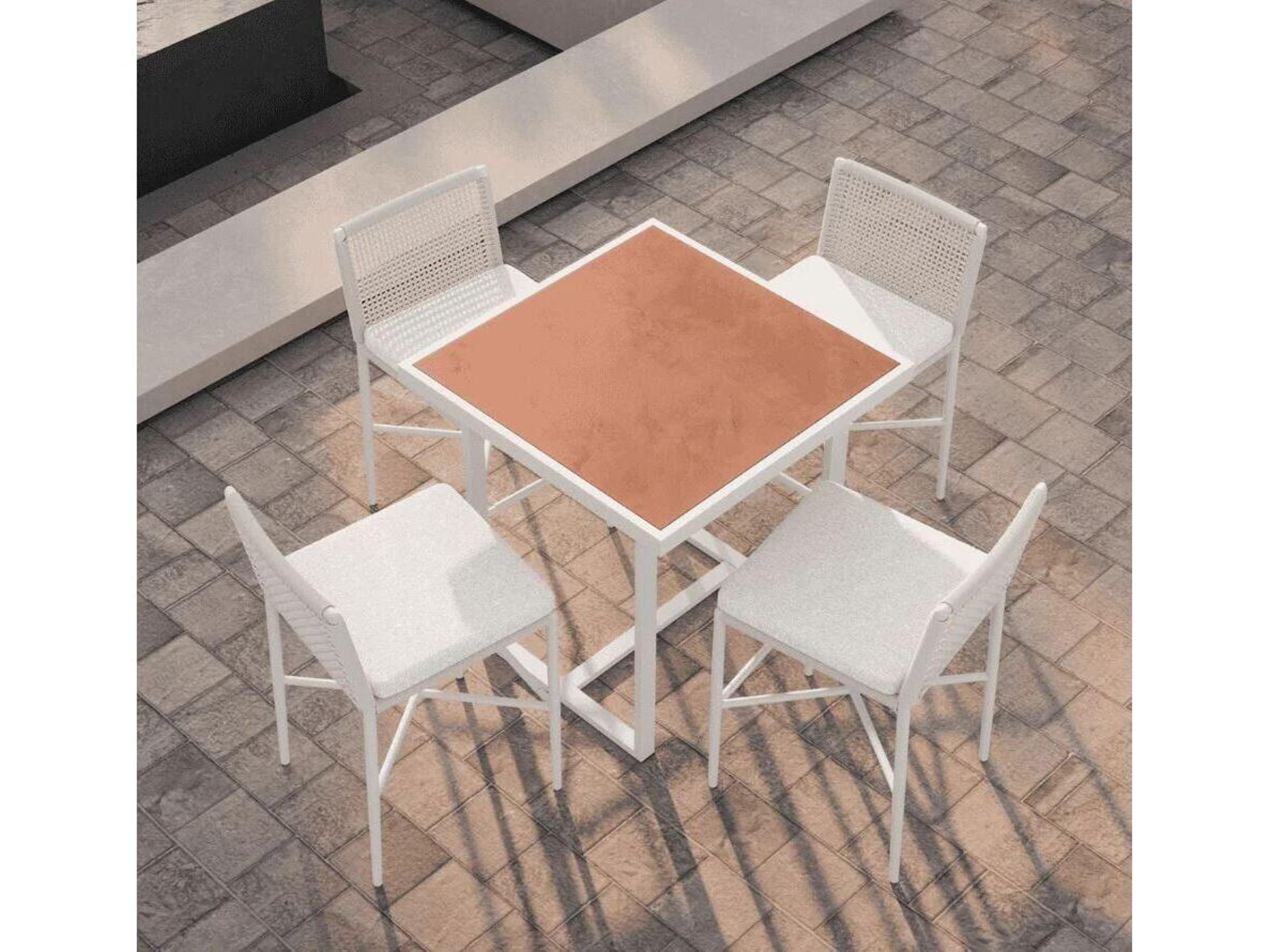 Azzurro Living Umber Dekton 33" Square Table Top