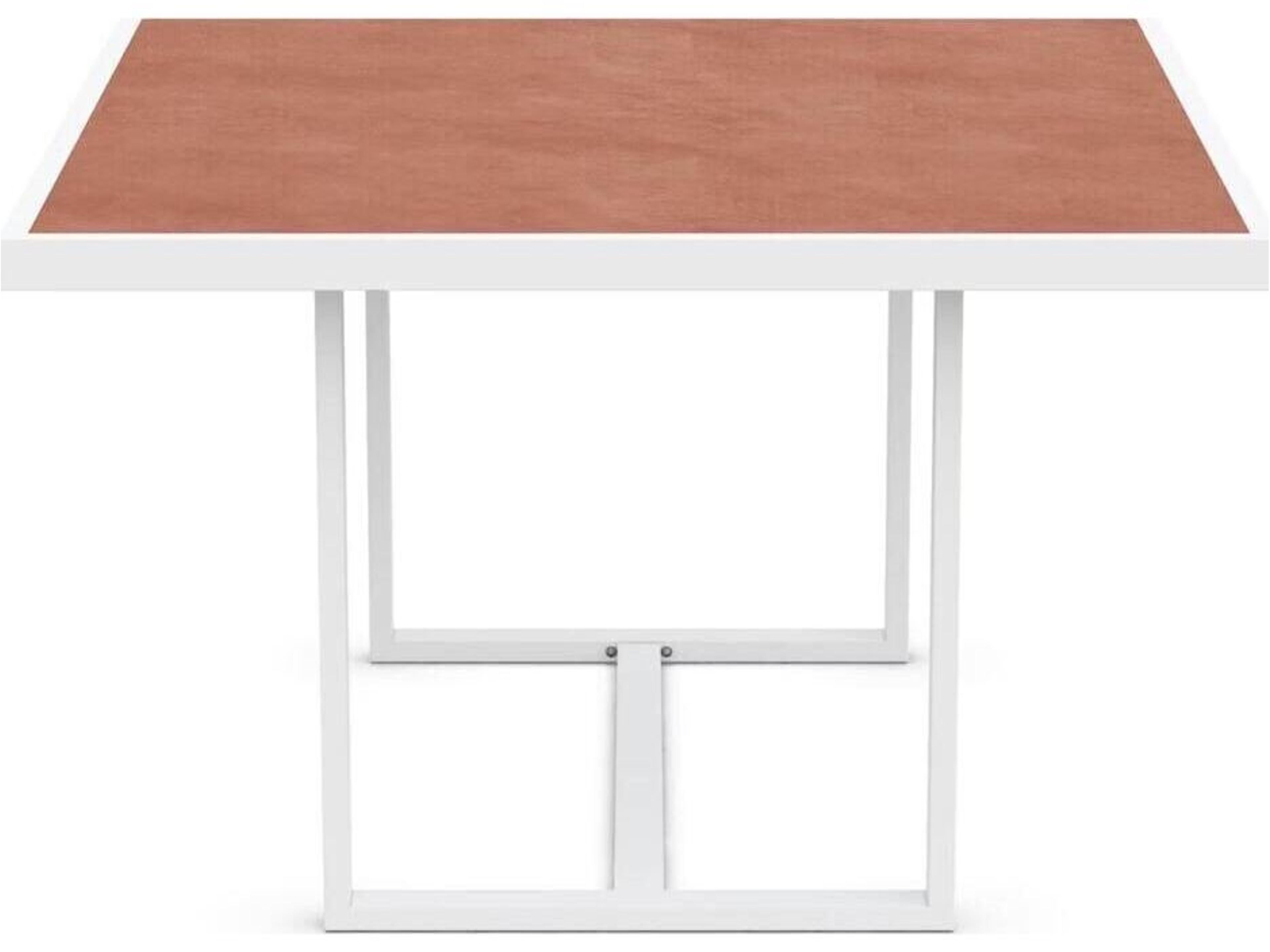 Azzurro Living Umber Dekton 46" Square Table Top