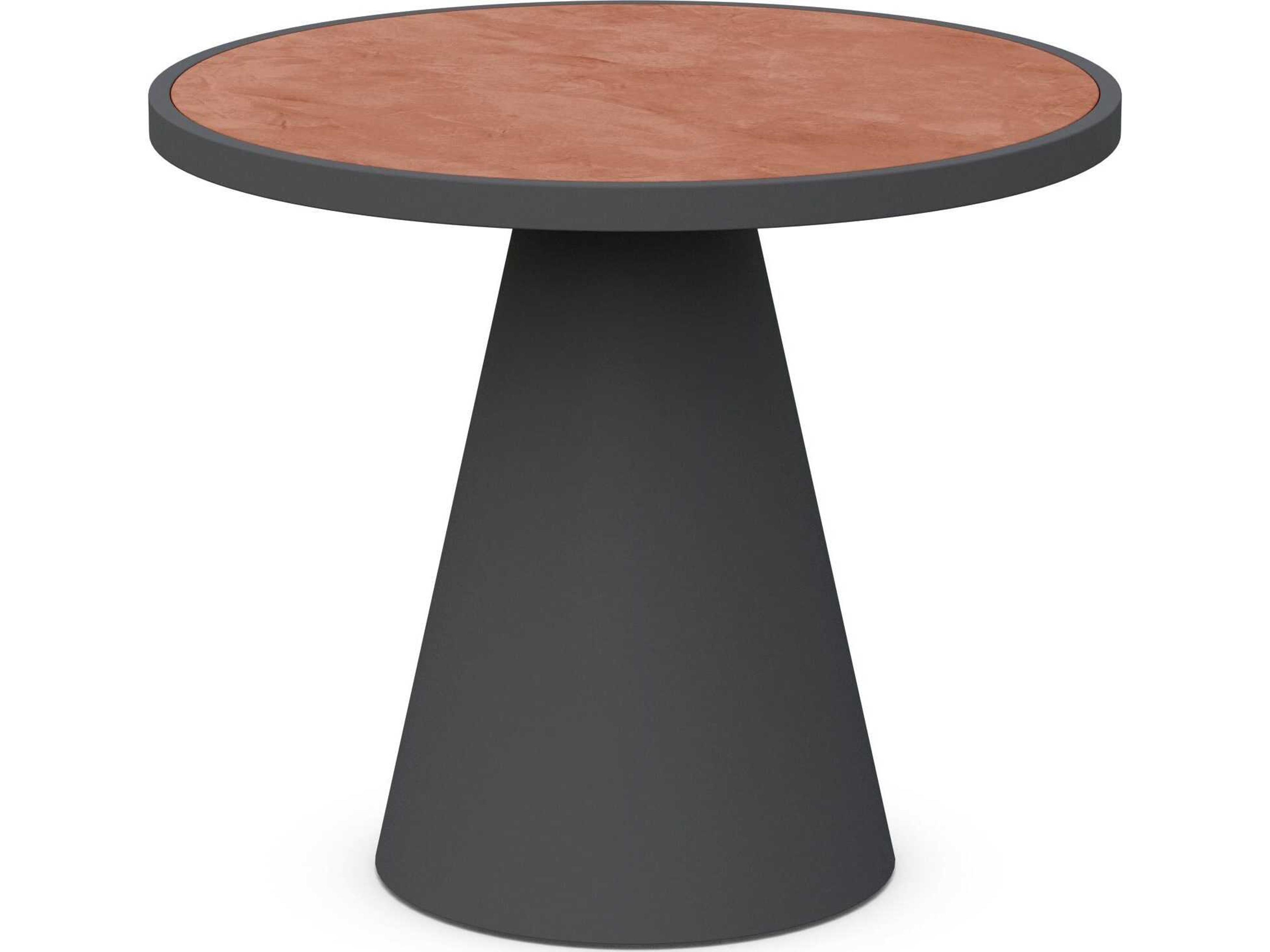 Leon Outdoor Dining Table with Umber Dekton Top