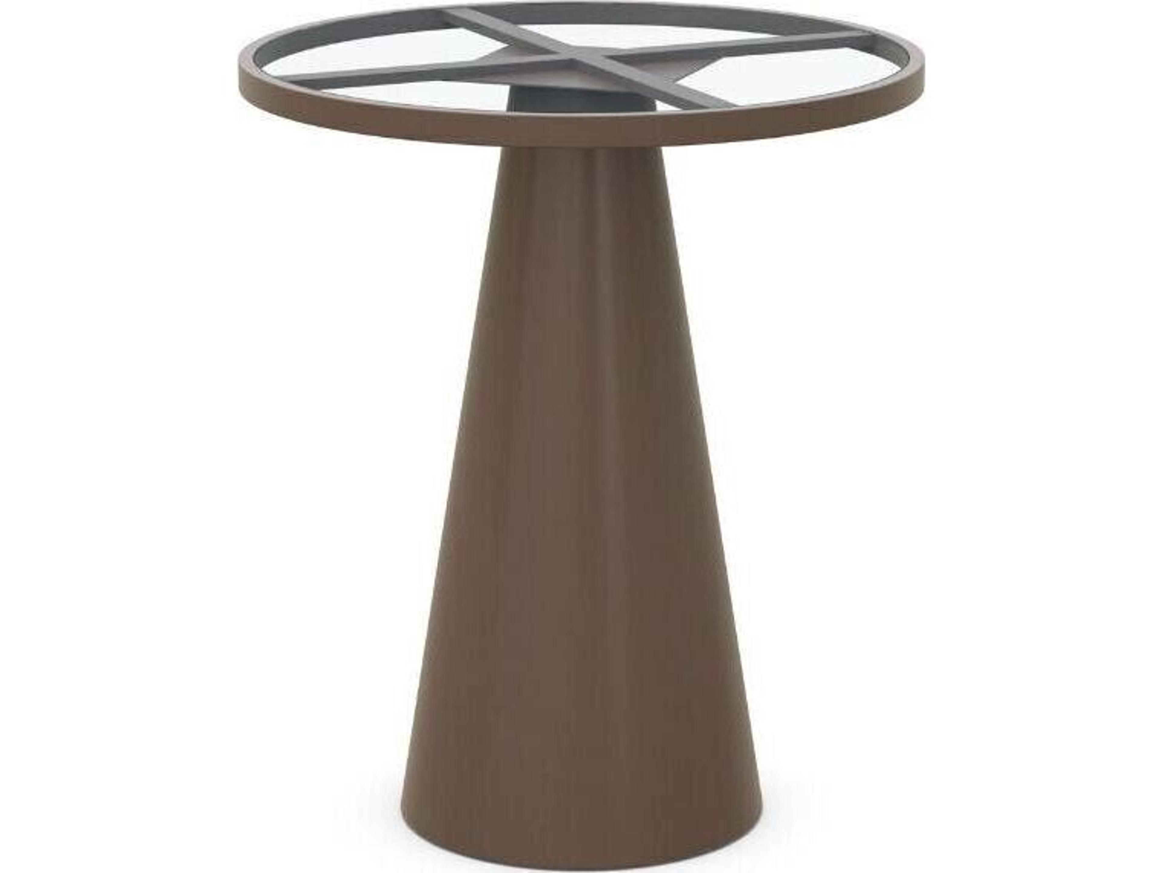 Leon Bar Aluminum Table Base Only