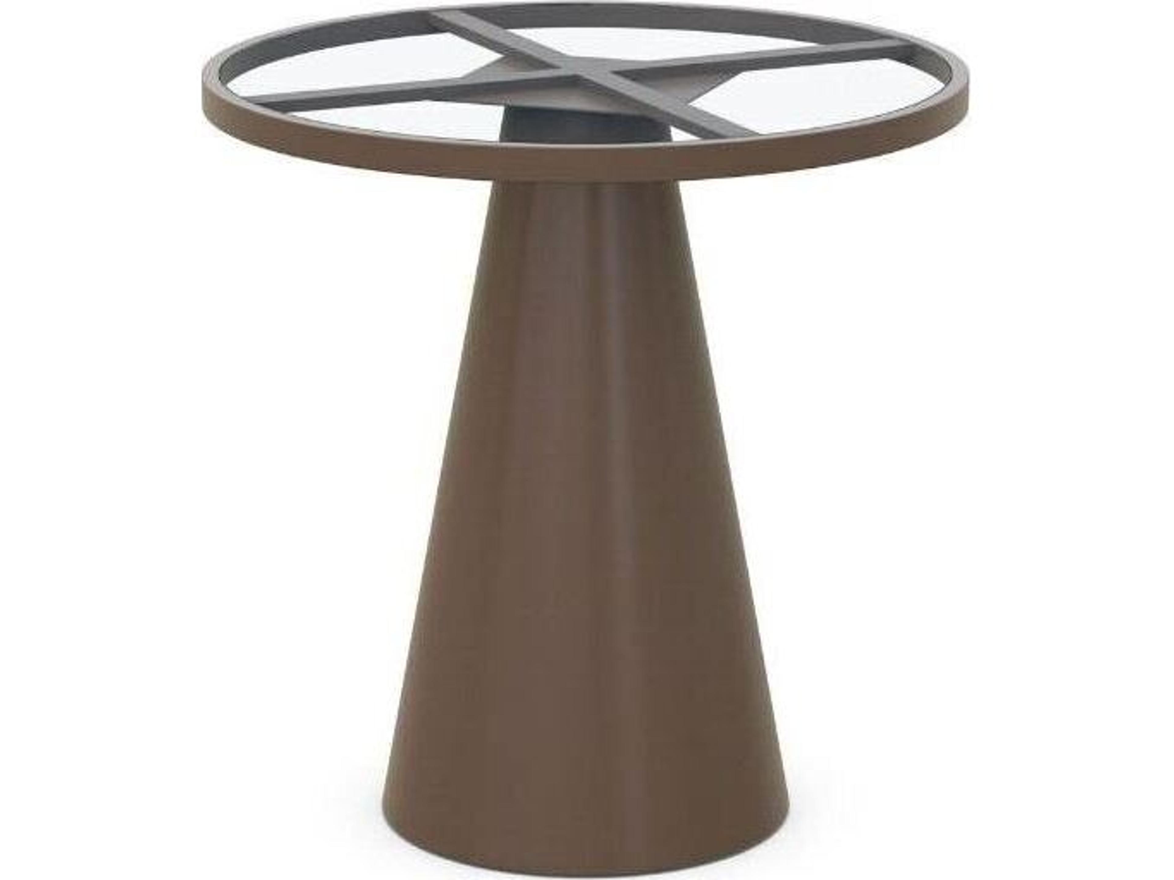 Leon Counter Aluminum Table Base Only