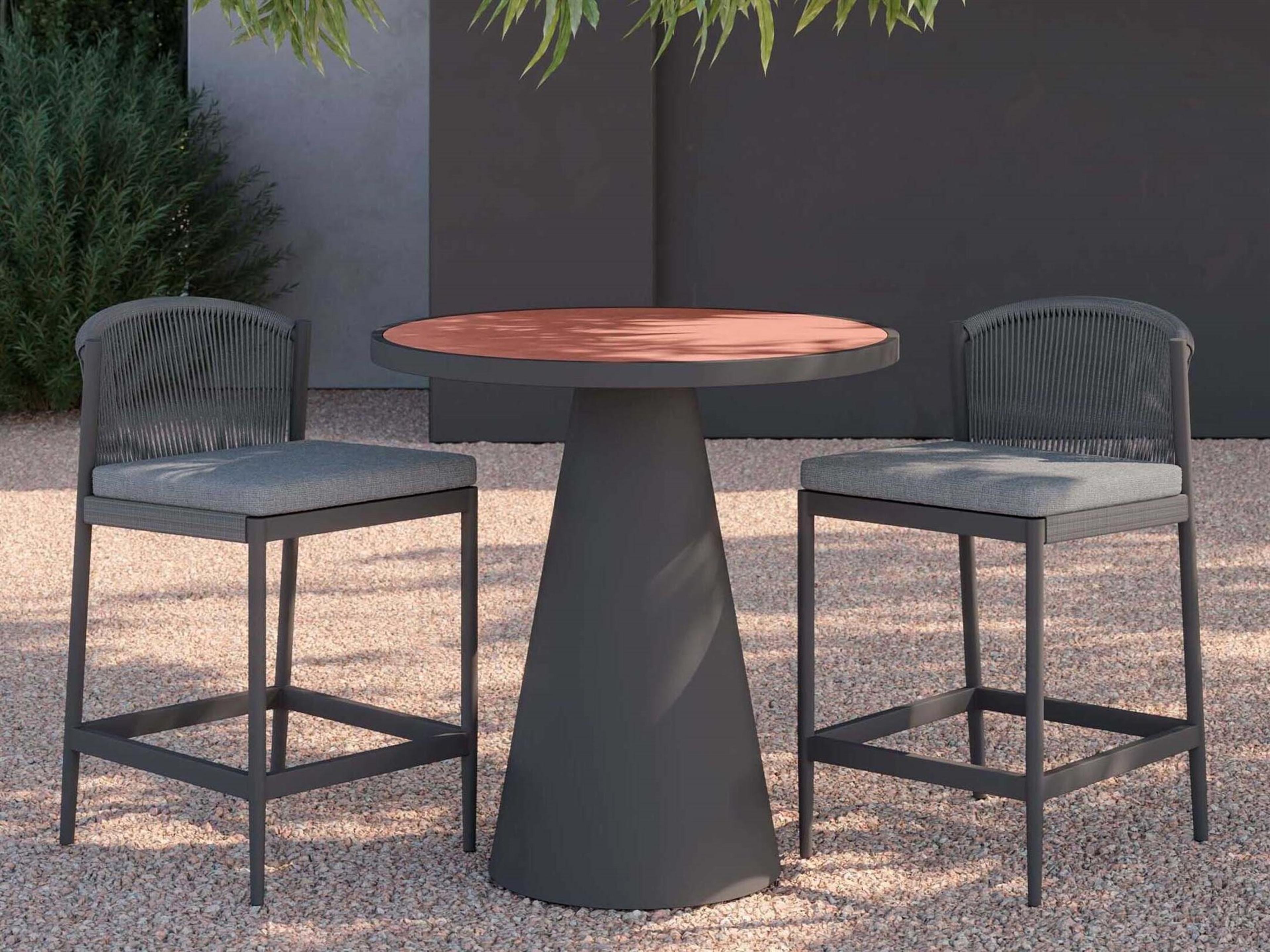 Leon Counter Table And Counter Stools Set