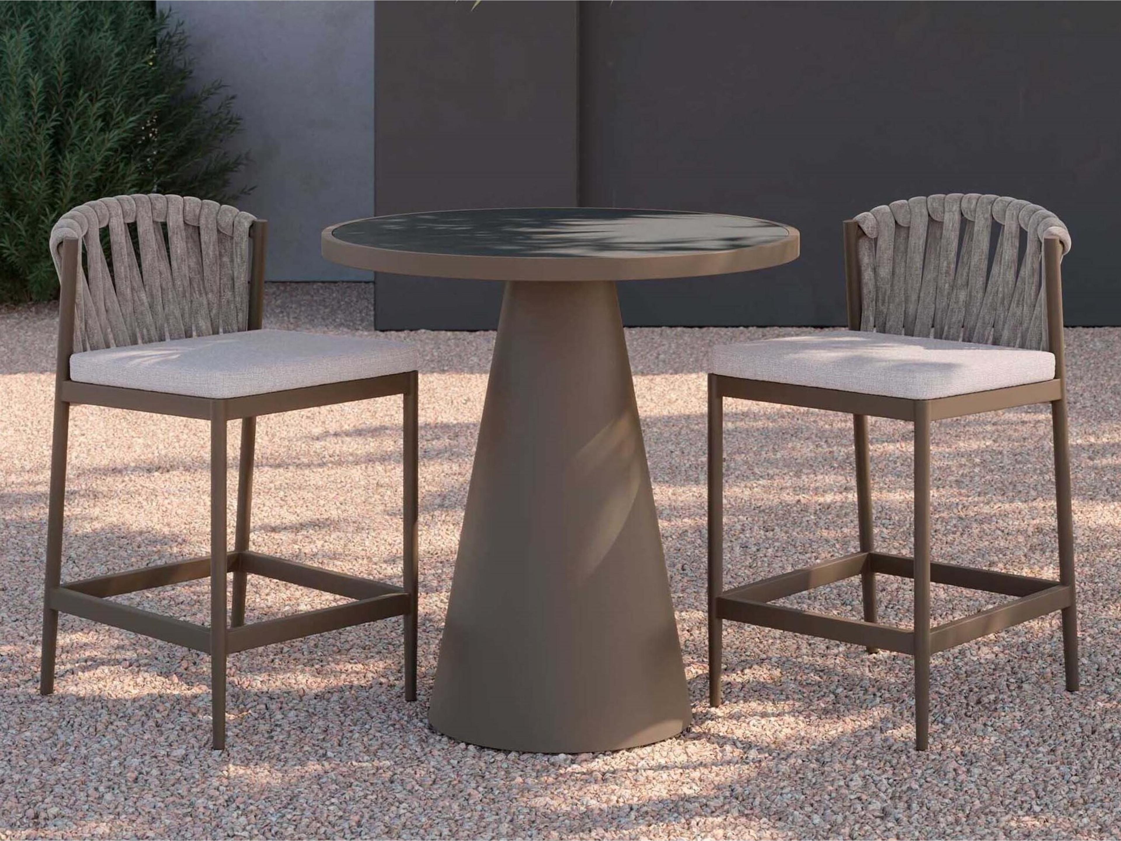 Leon Counter Table And Counter Stools Set