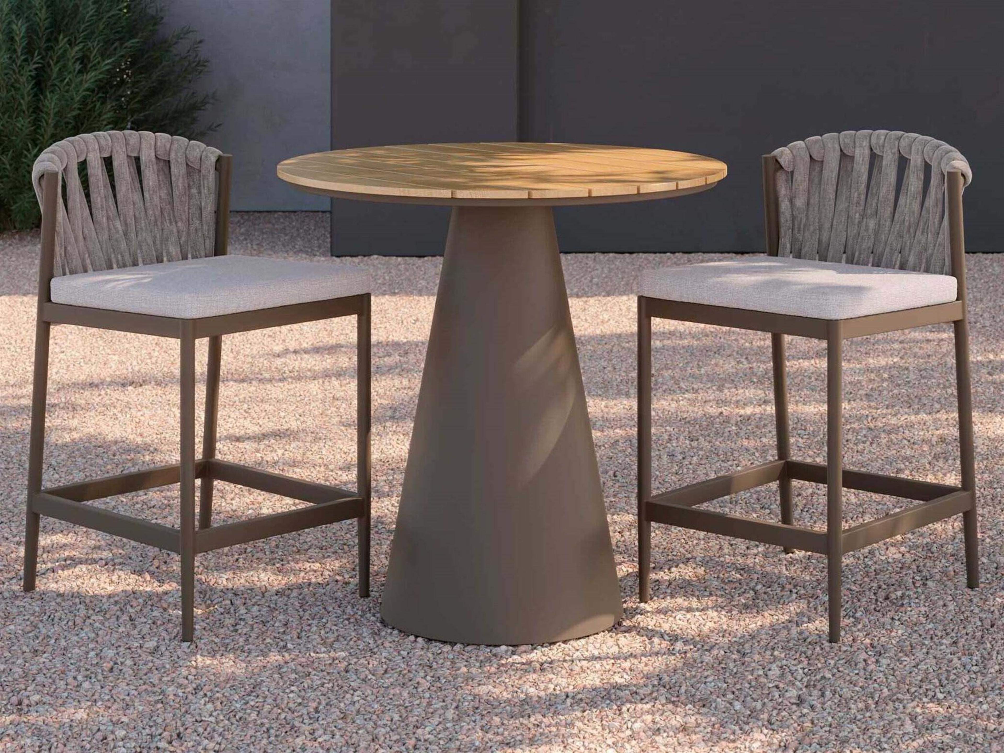 Leon Counter Table And Counter Stools Set