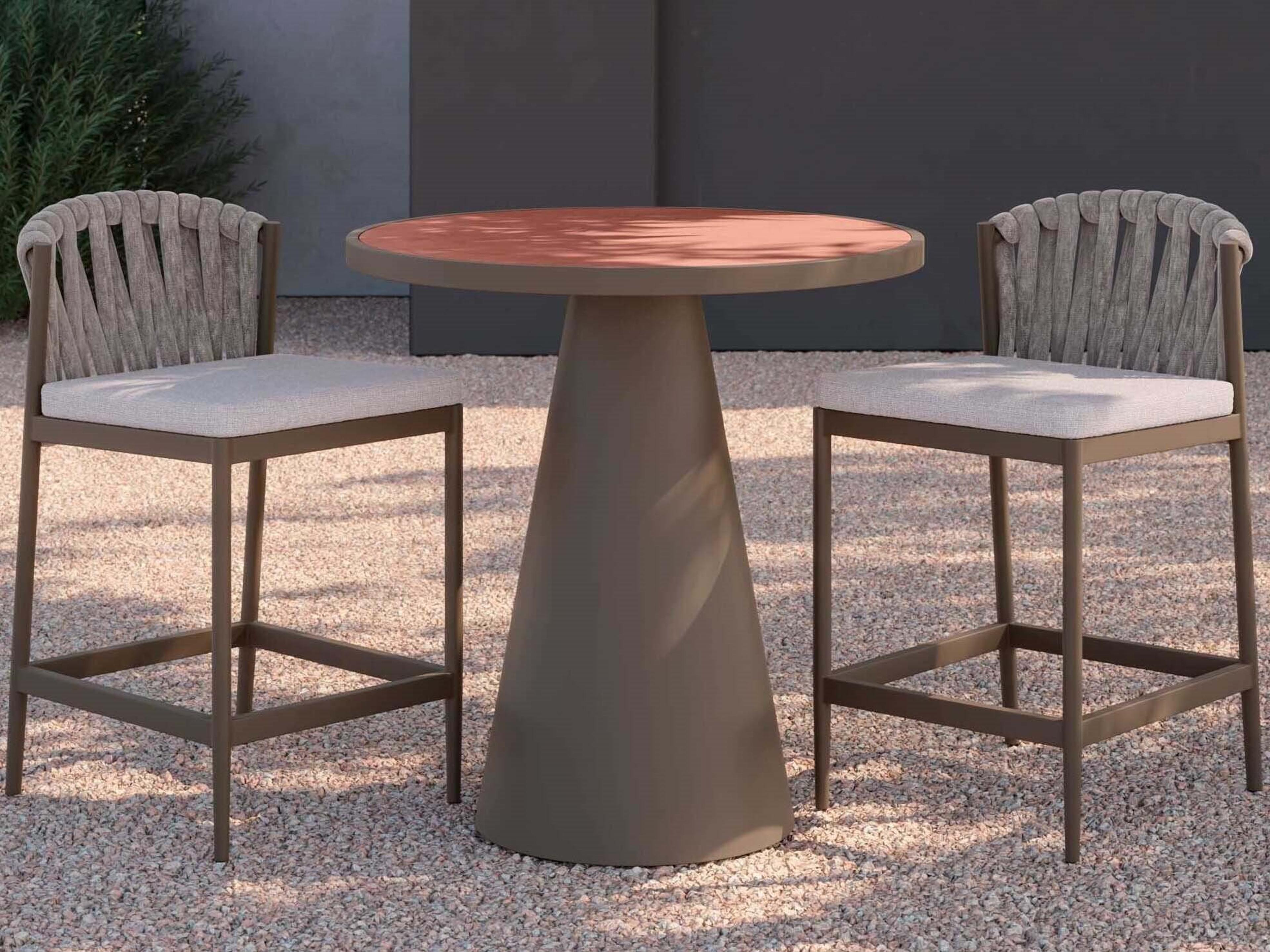 Leon Counter Table And Counter Stools Set