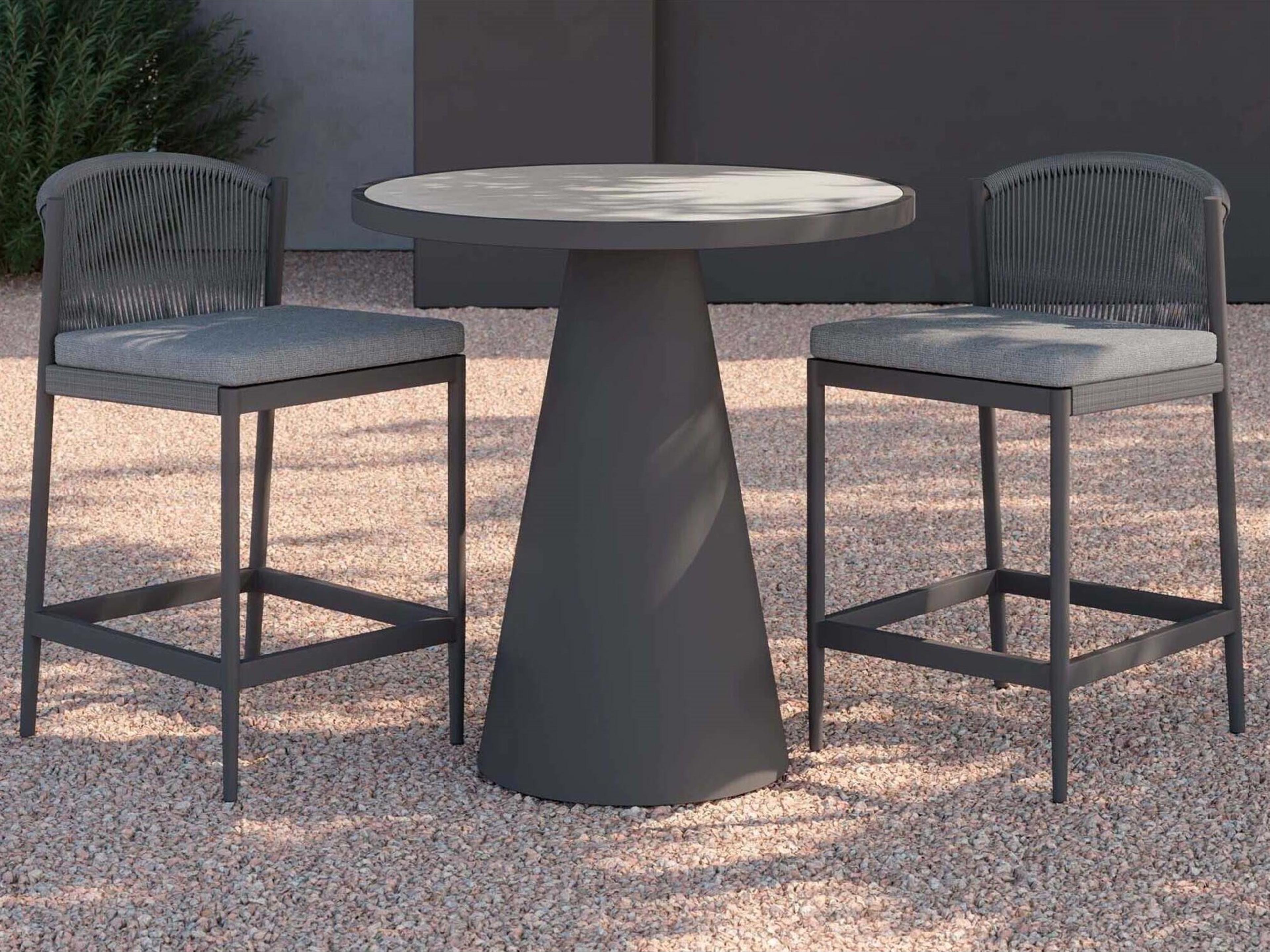 Leon Counter Table And Counter Stools Set