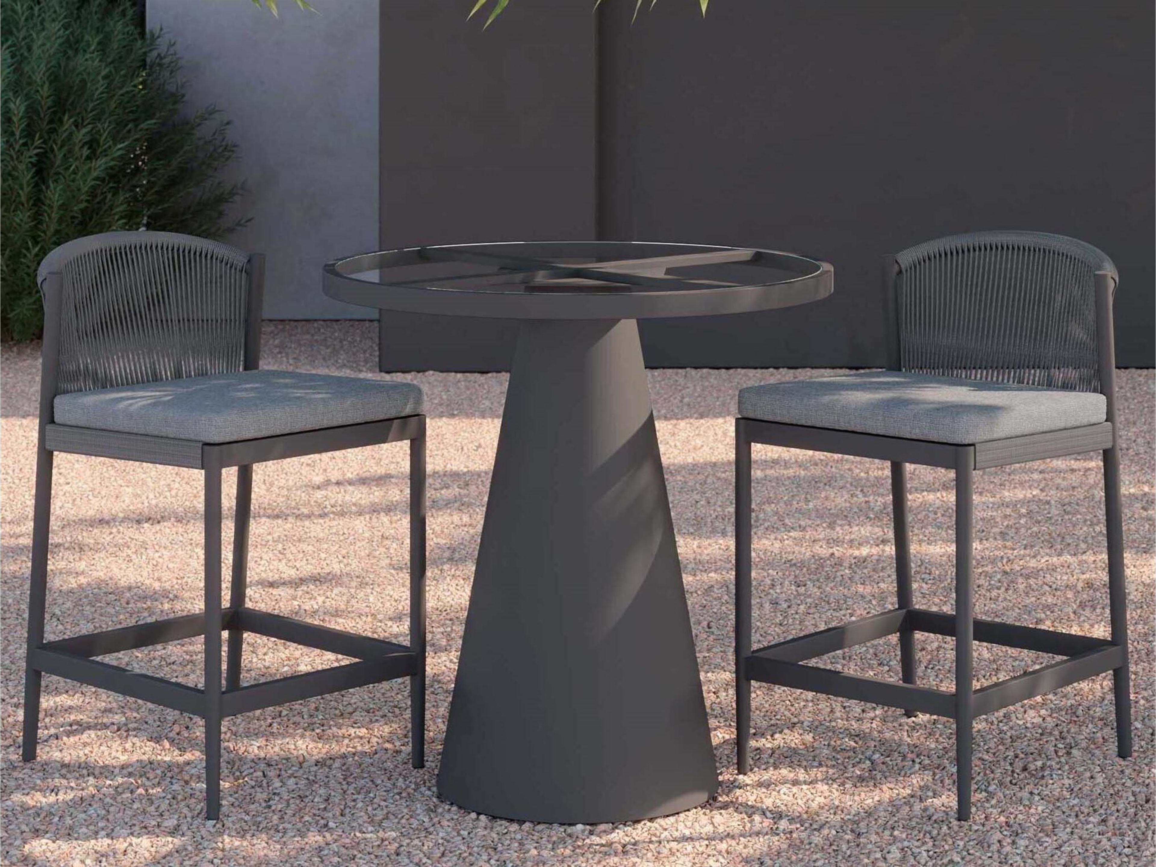 Leon Counter Table And Counter Stools Set