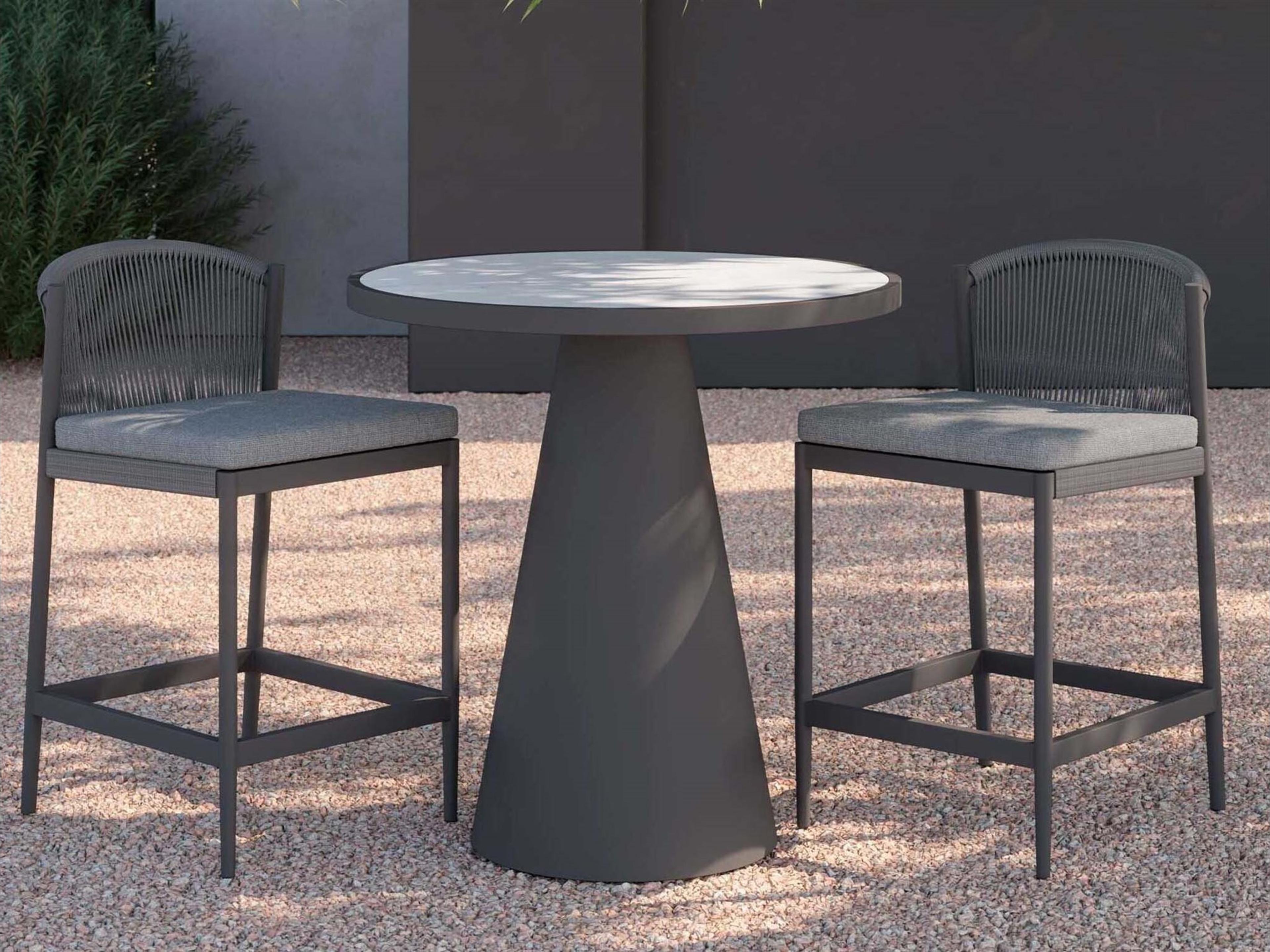 Leon Counter Table And Counter Stools Set