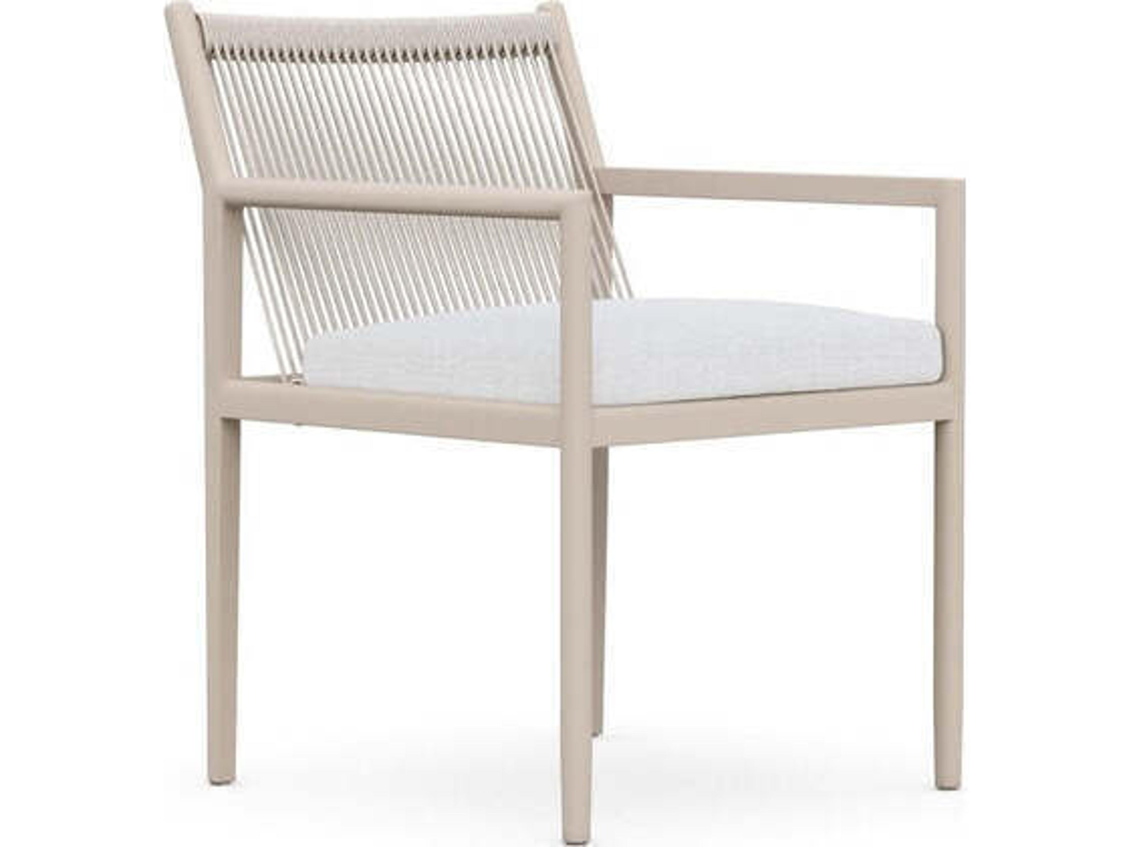 Madeira Dining Chair Ivory Rope Outdoor