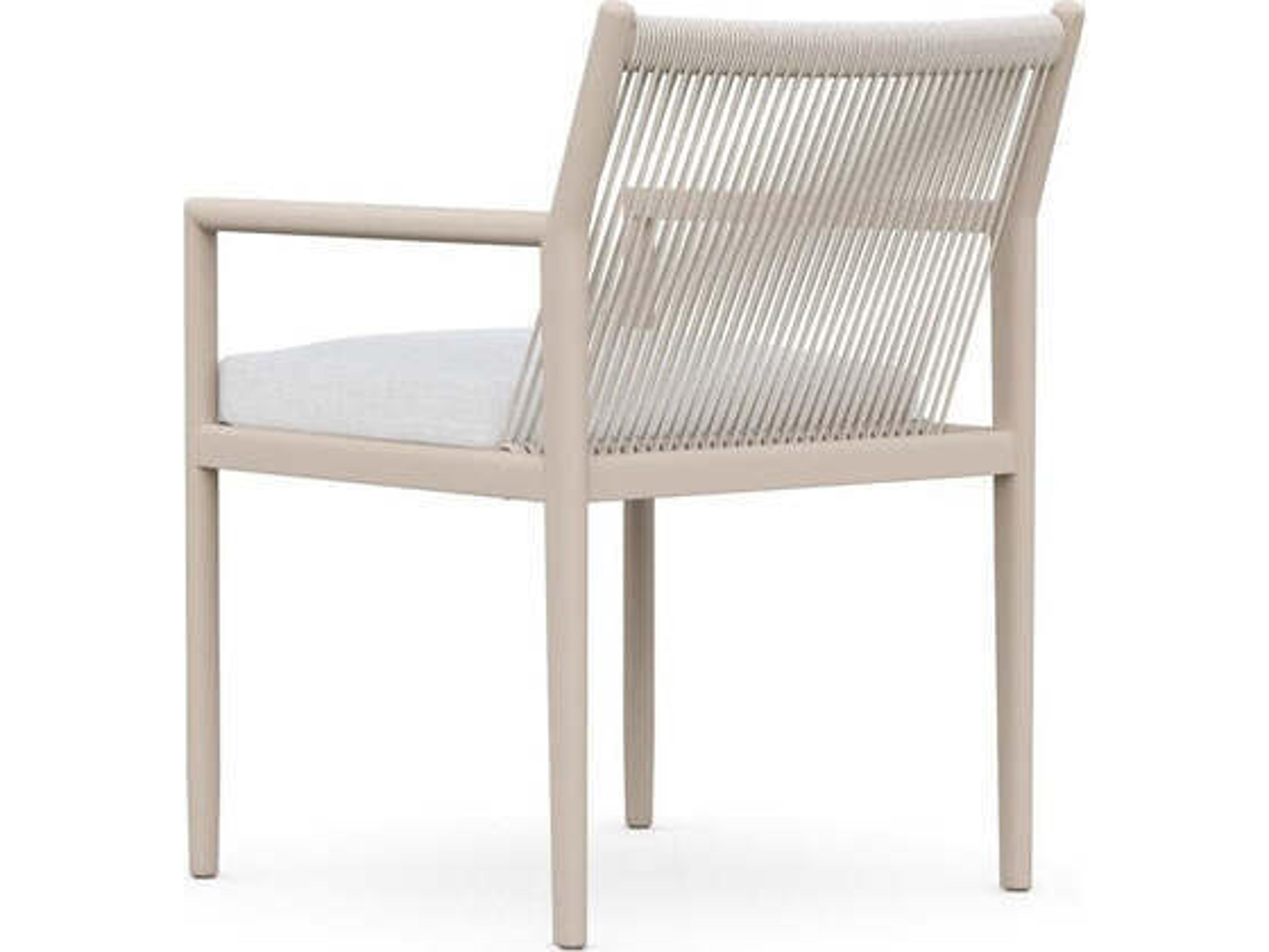 Azzurro Living Madeira Aluminum Rope Dining Chair