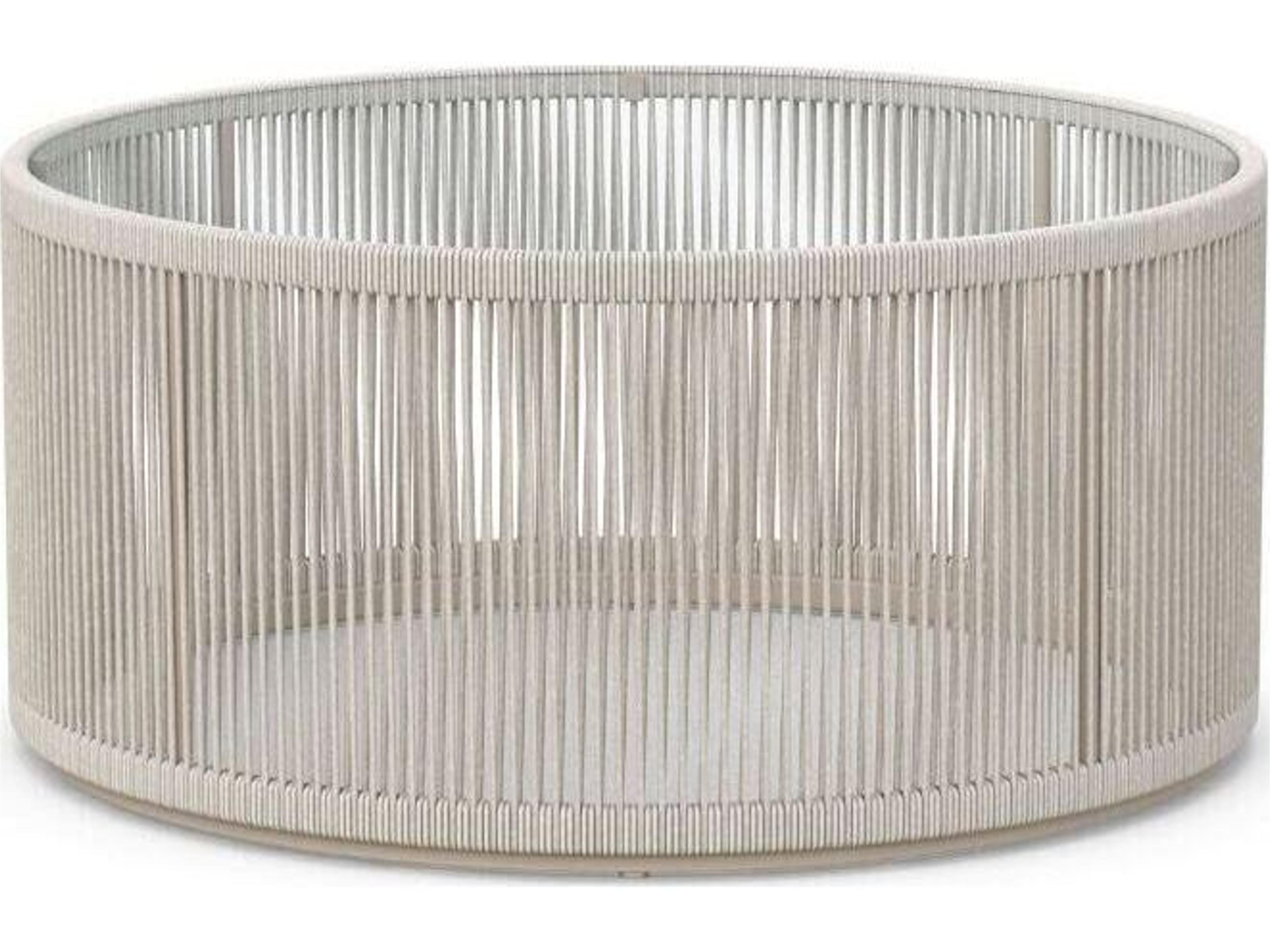 Malta Round Coffee Table Rope Table Base Only