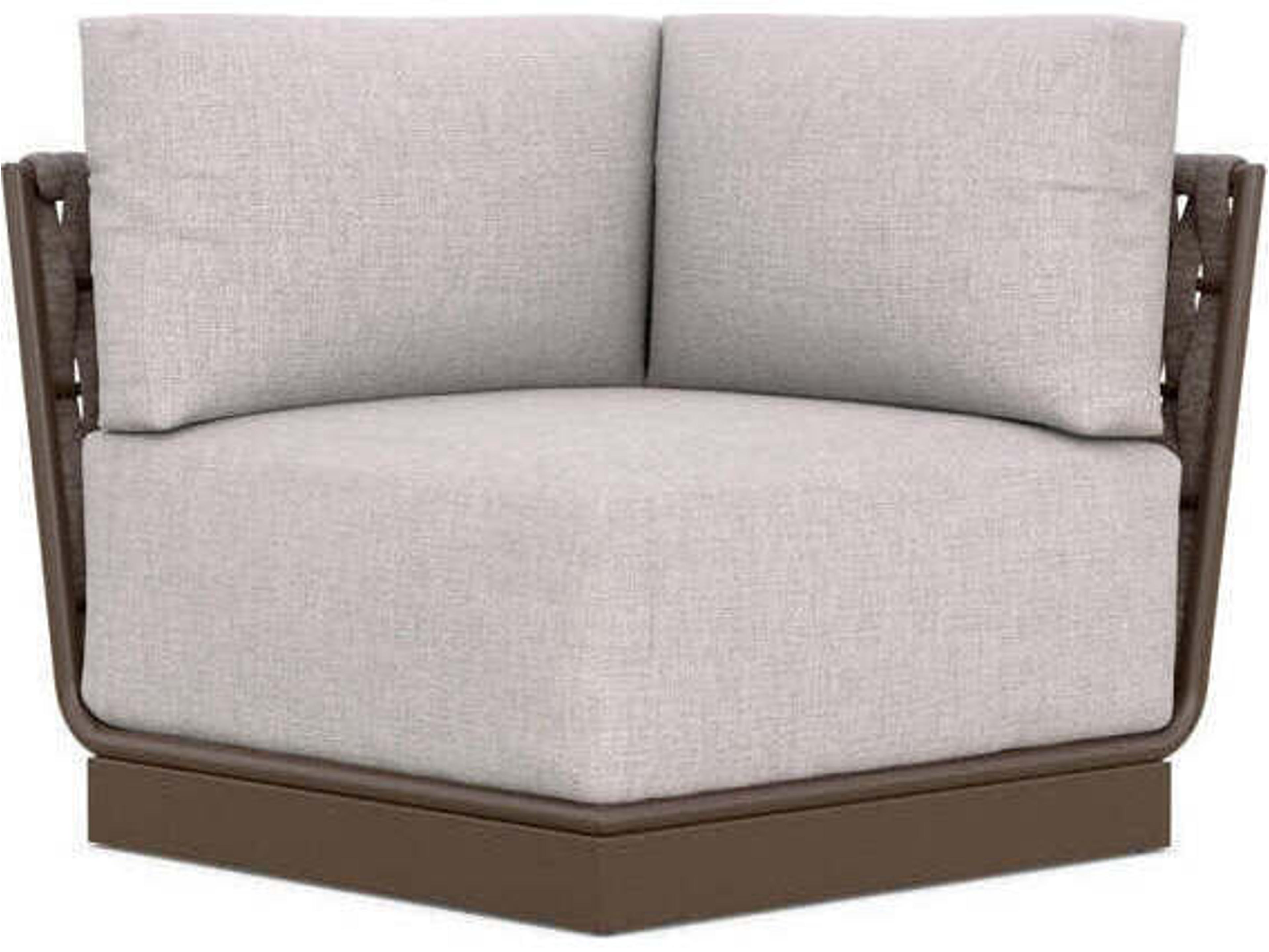 Maui Swivel Club Chair in Cocao Rope