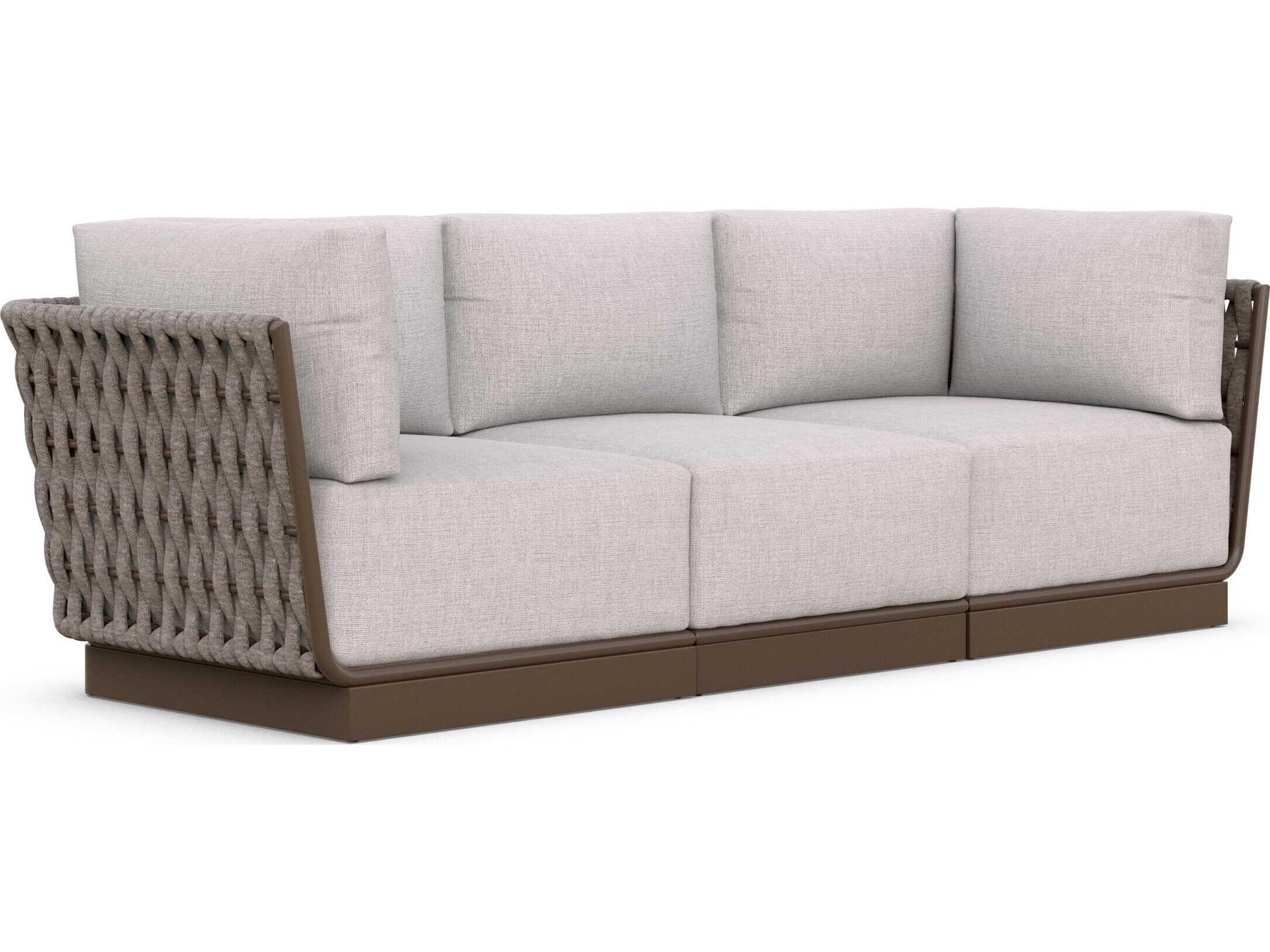 Maui Outdoor Sectional Sofa Modern Woven Rope