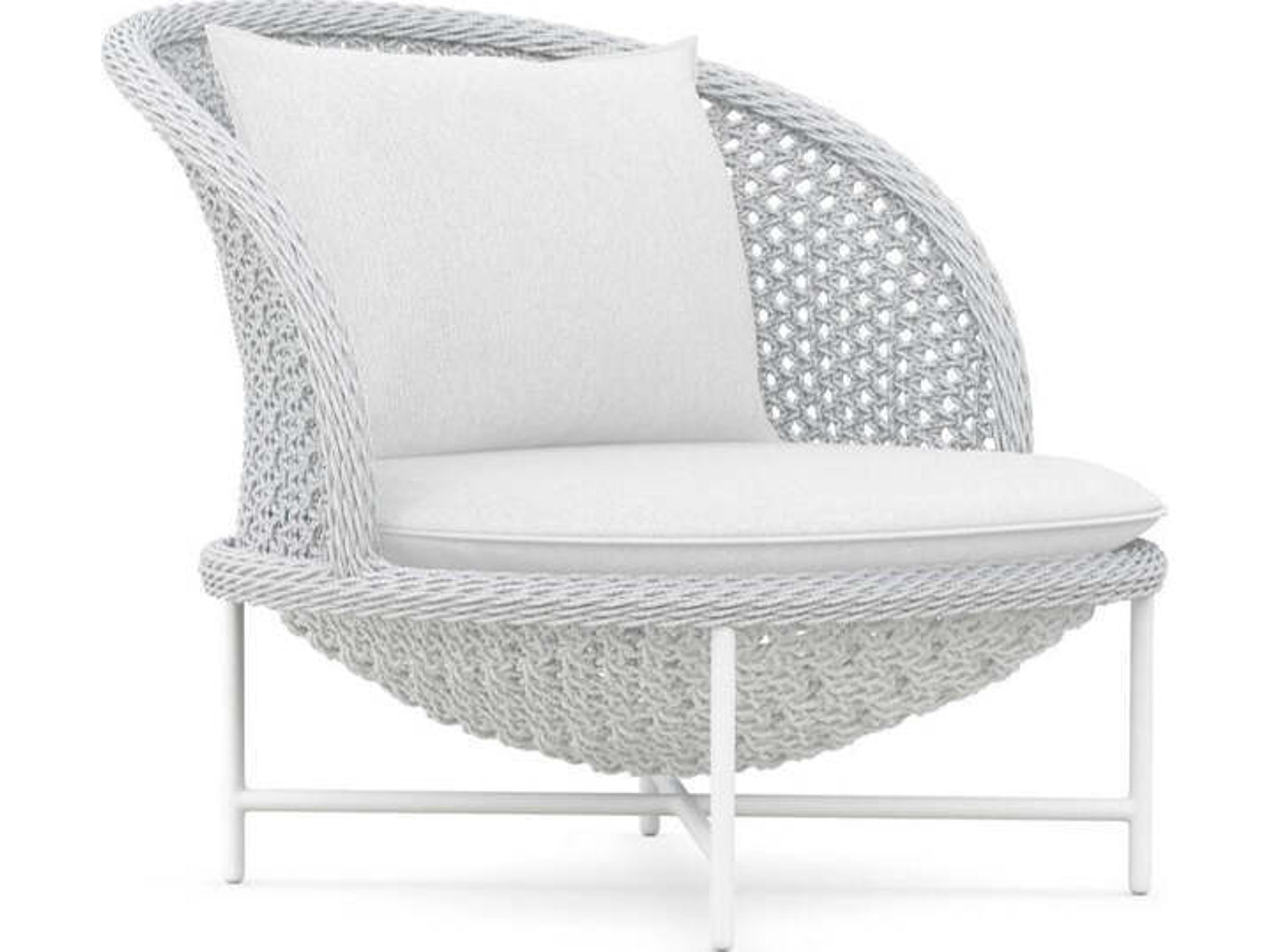 Montauk Lounge Chair Handwoven Rope Outdoor Seating