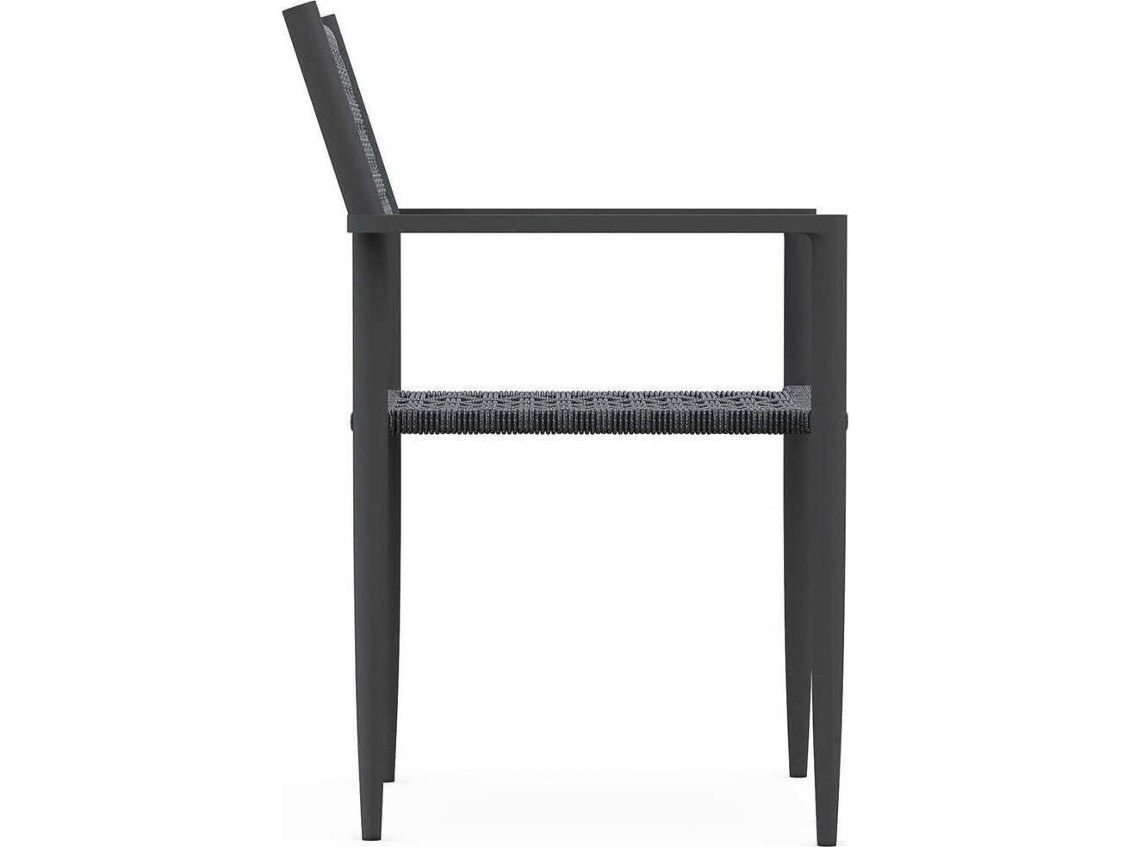 Azzurro Living Naples Aluminum Rope Dining Chair Set of 4