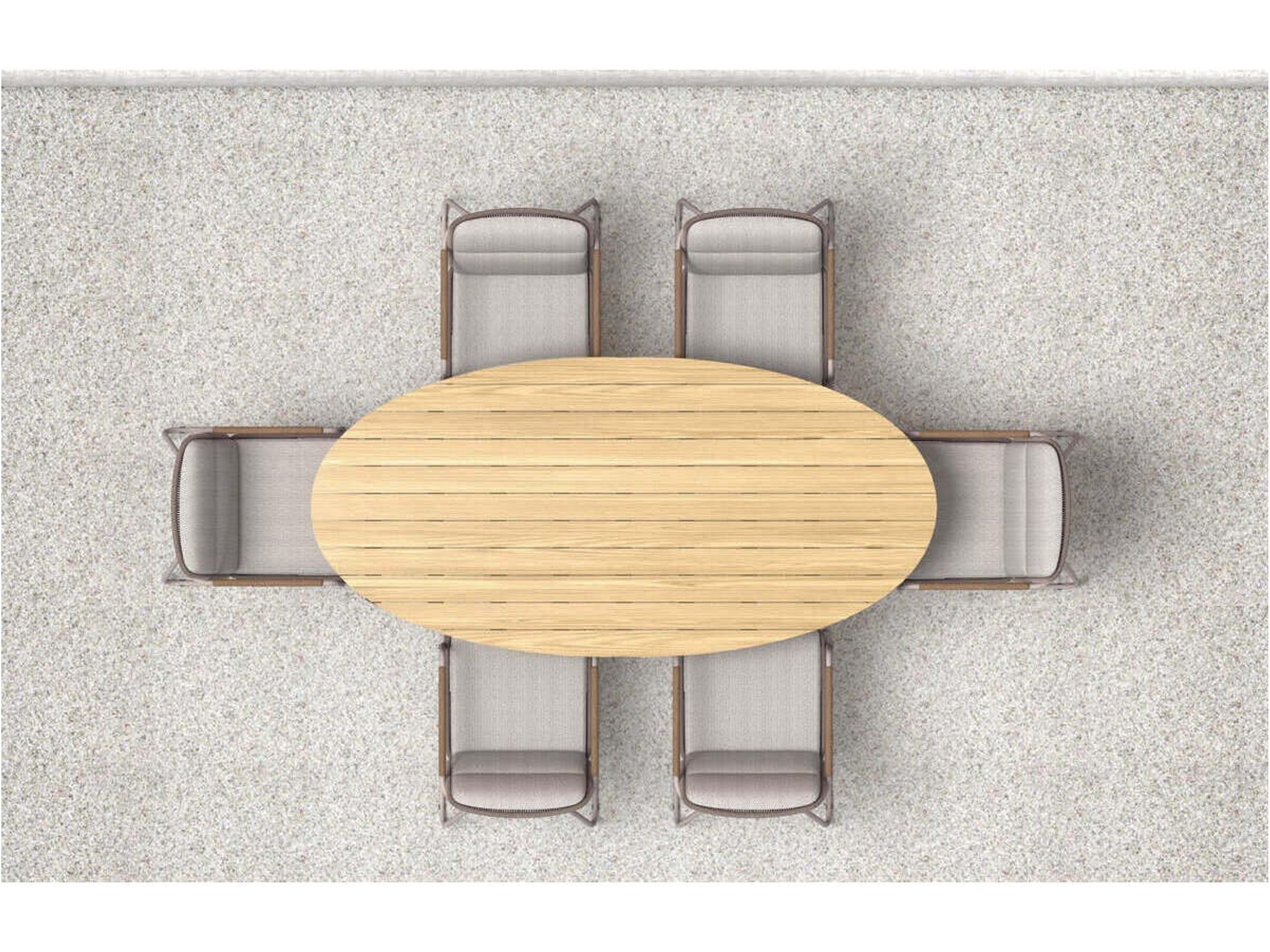 Azzurro Living Paros Aluminum Cushion Dining Chair Set of 2