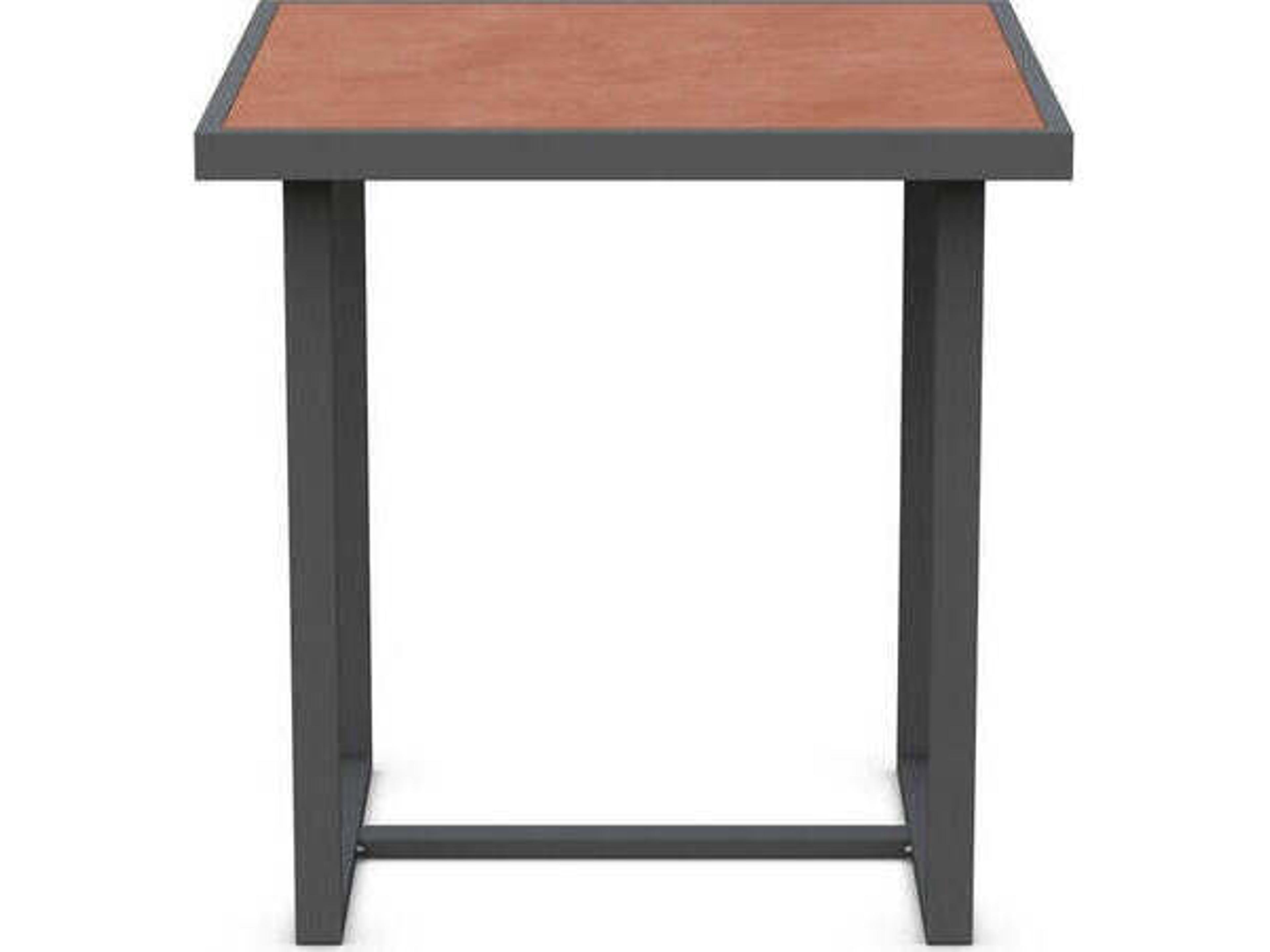 Azzurro Living Pavia Counter Table 35" Aluminum Table Base Only