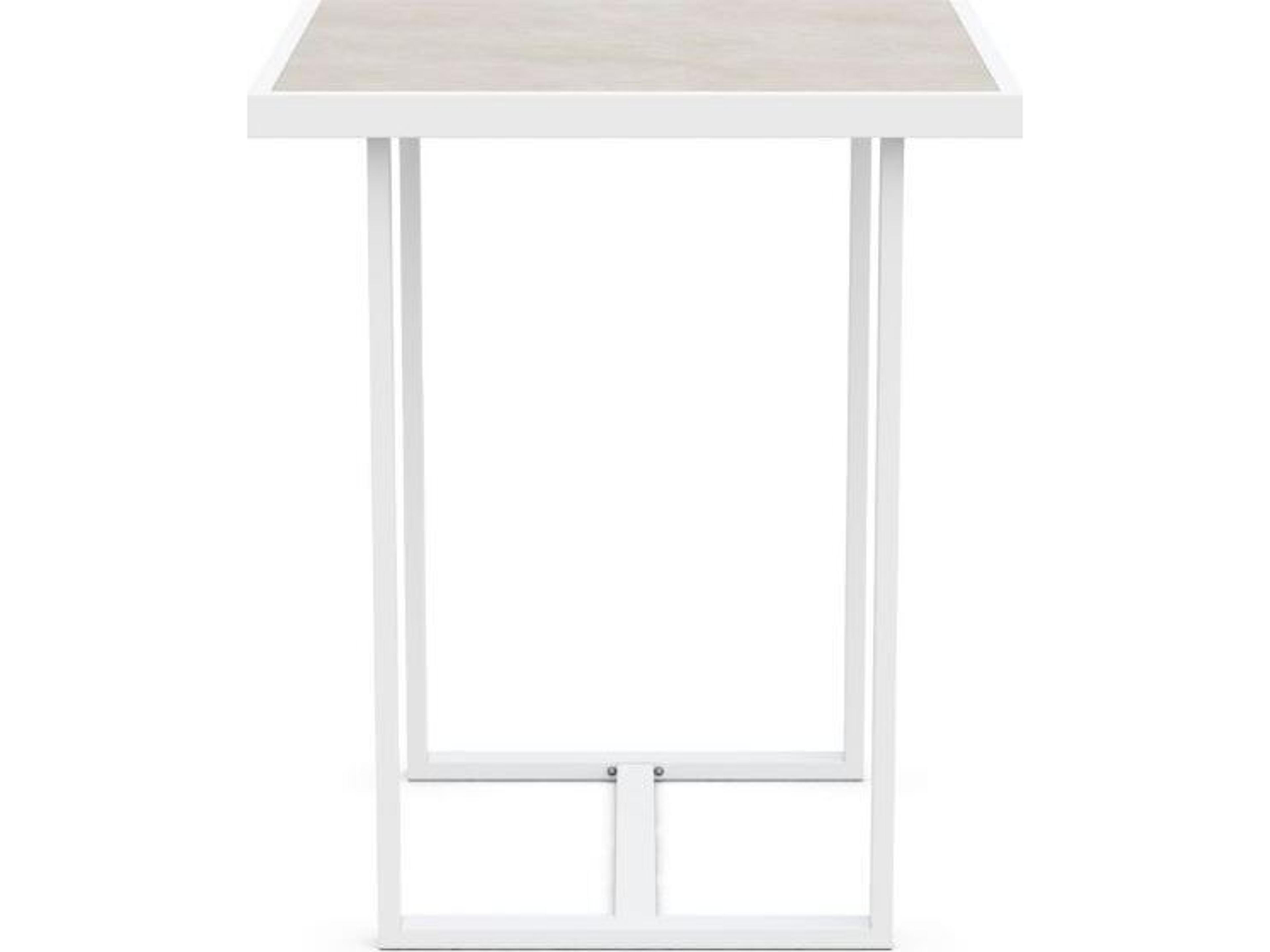 Azzurro Living Pavia Bar Table 35" Aluminum Table Base Only