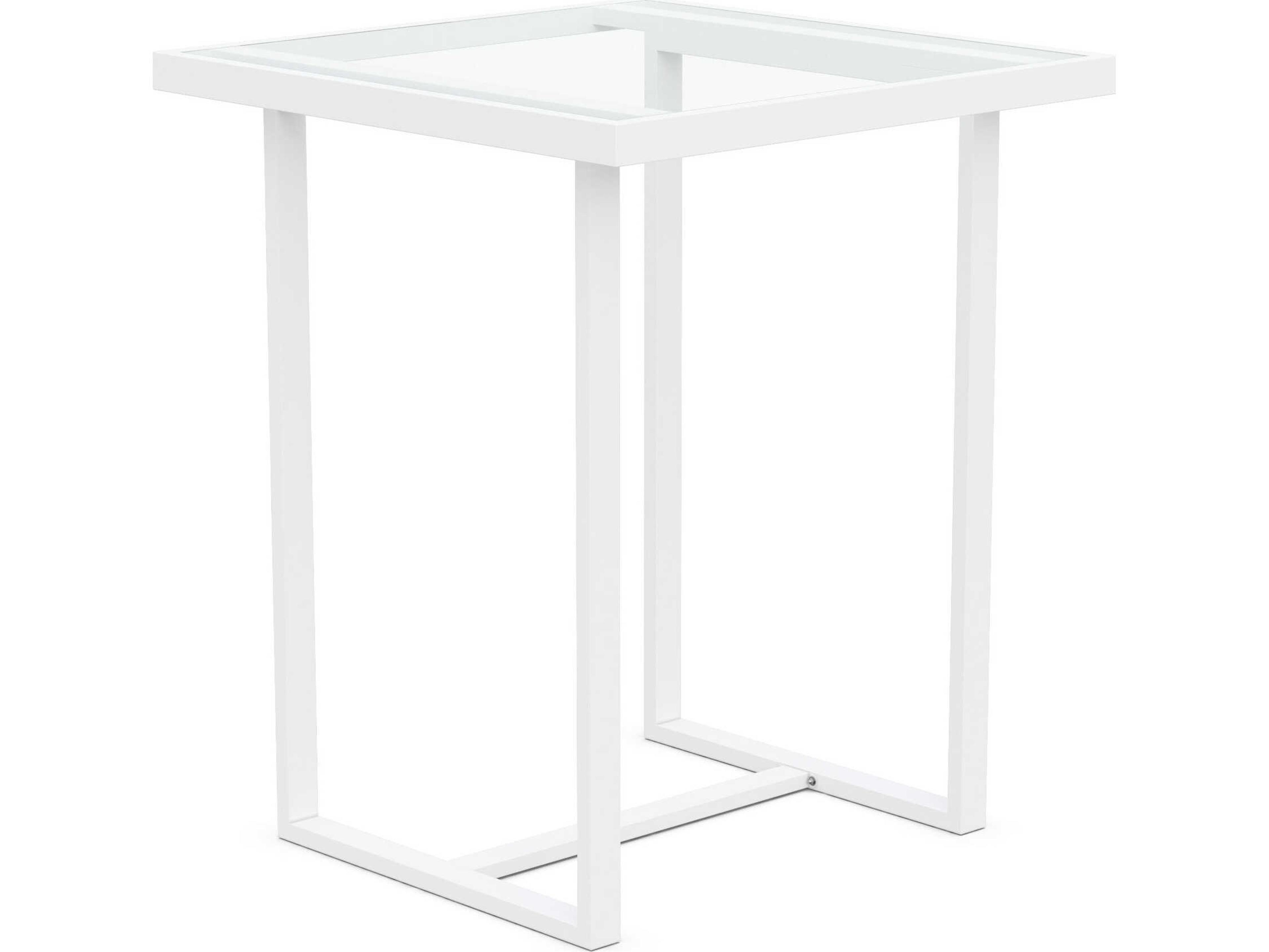 Pavia Outdoor Bar Table Modern Aluminum