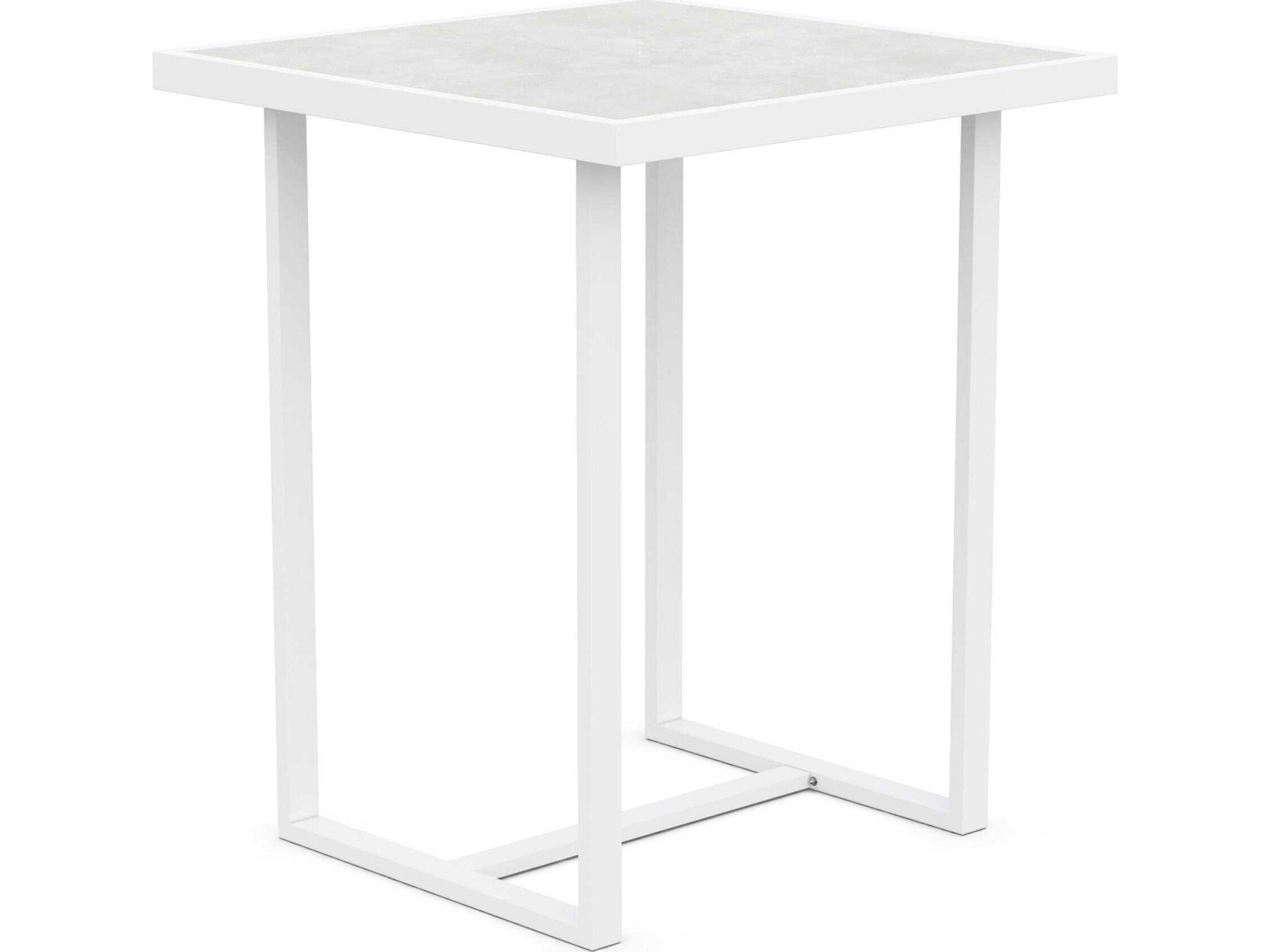 Pavia Outdoor Bar Table Aluminum Square