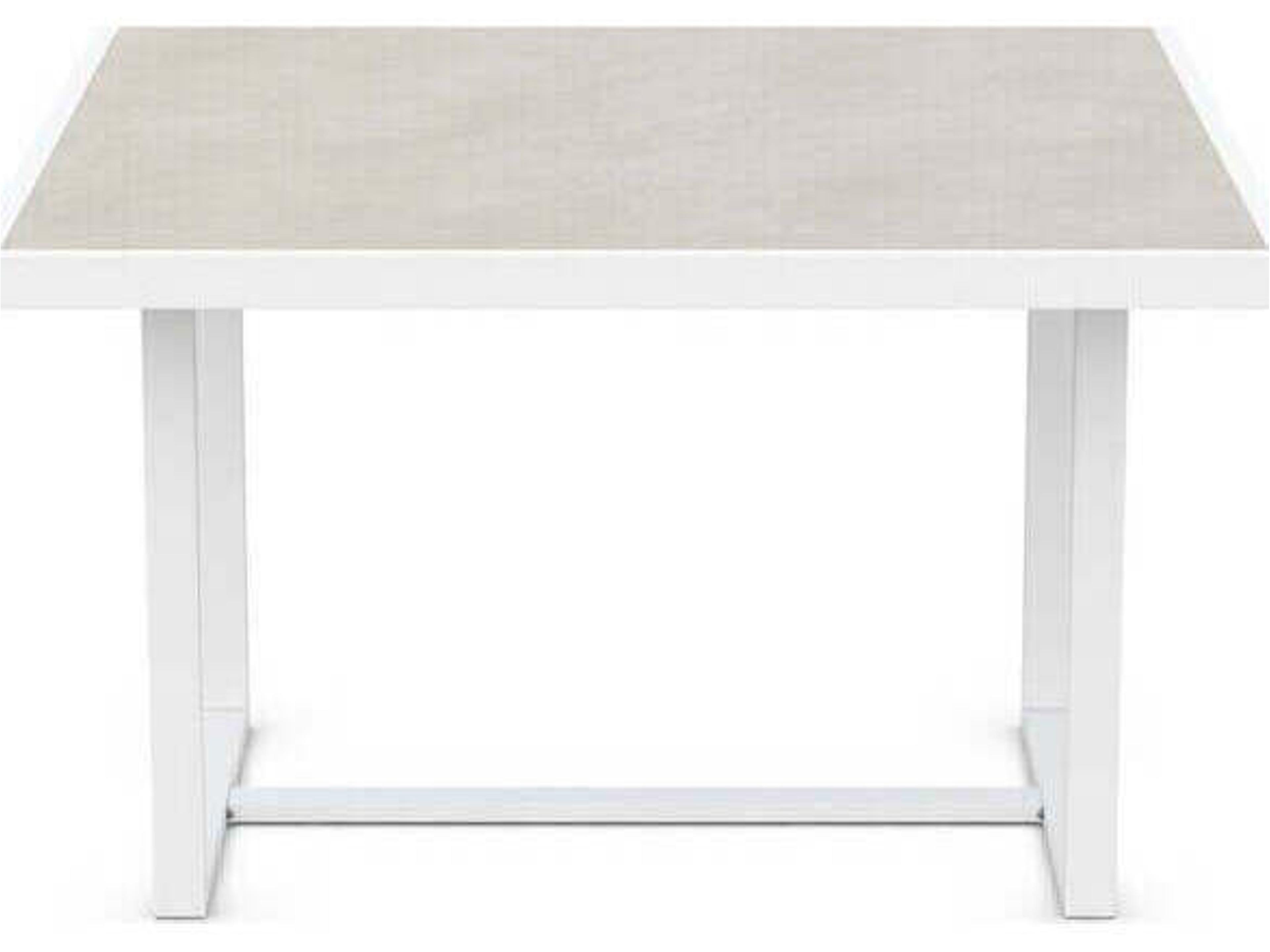 Azzurro Living Pavia Square Dining Table 48" Aluminum Table Base Only