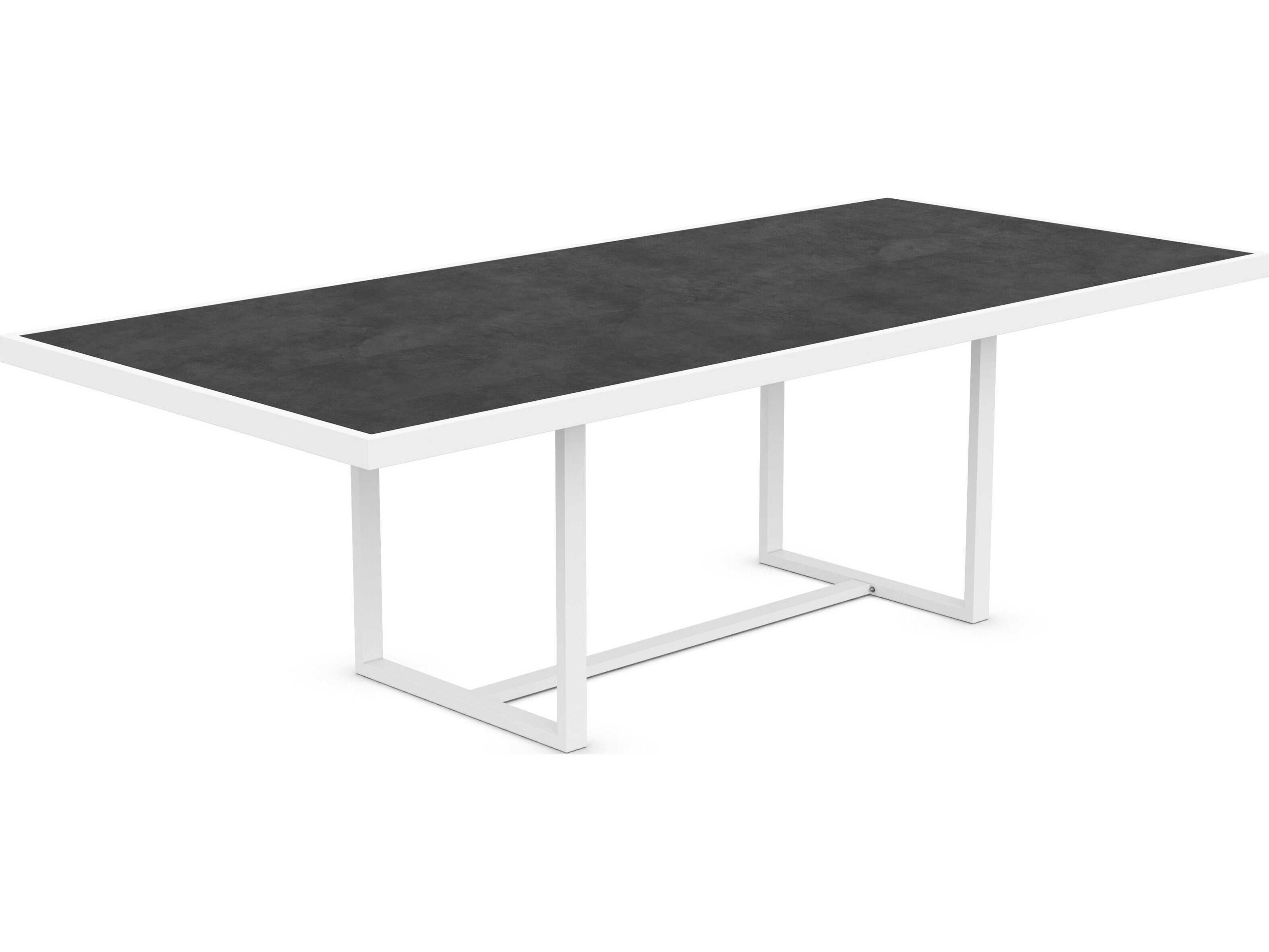 Pavia 96-inch Outdoor Dining Table with Dekton Top