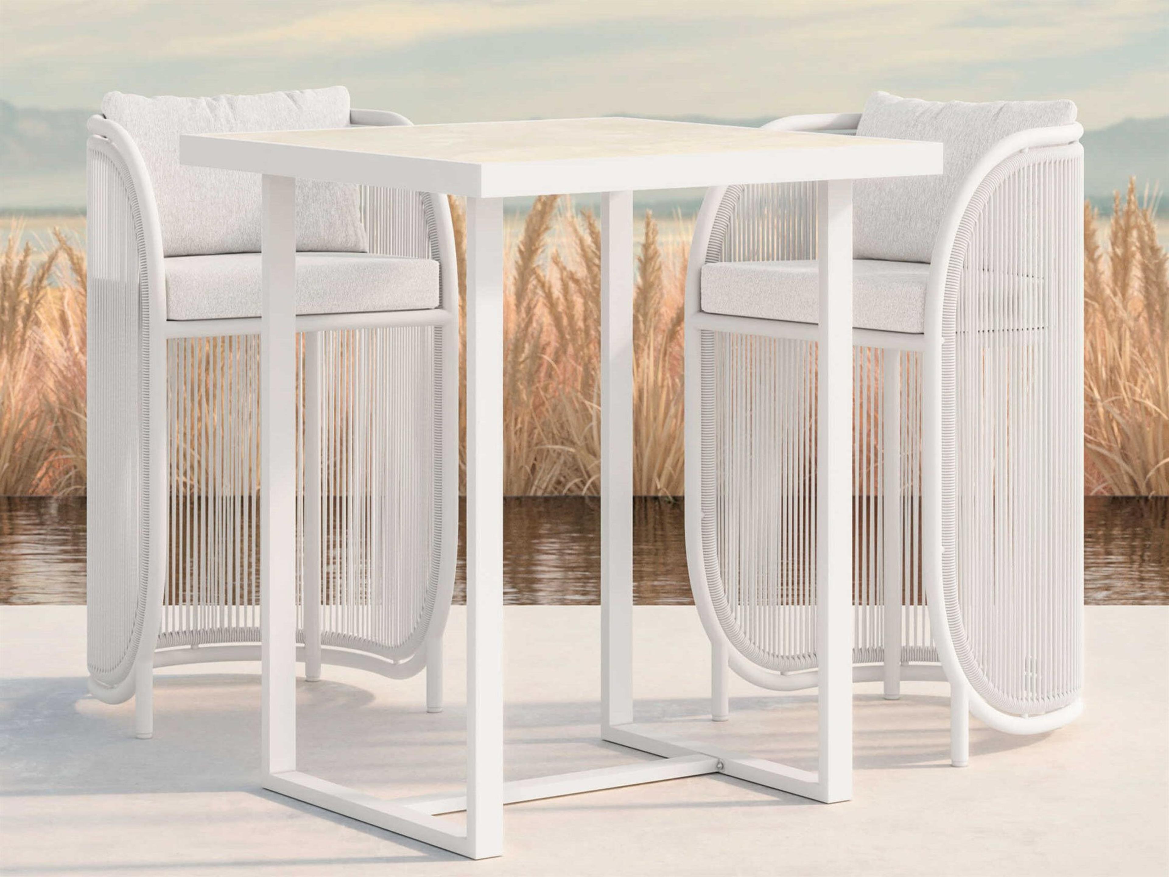 Pavia Bar Table And Bar Stools Set