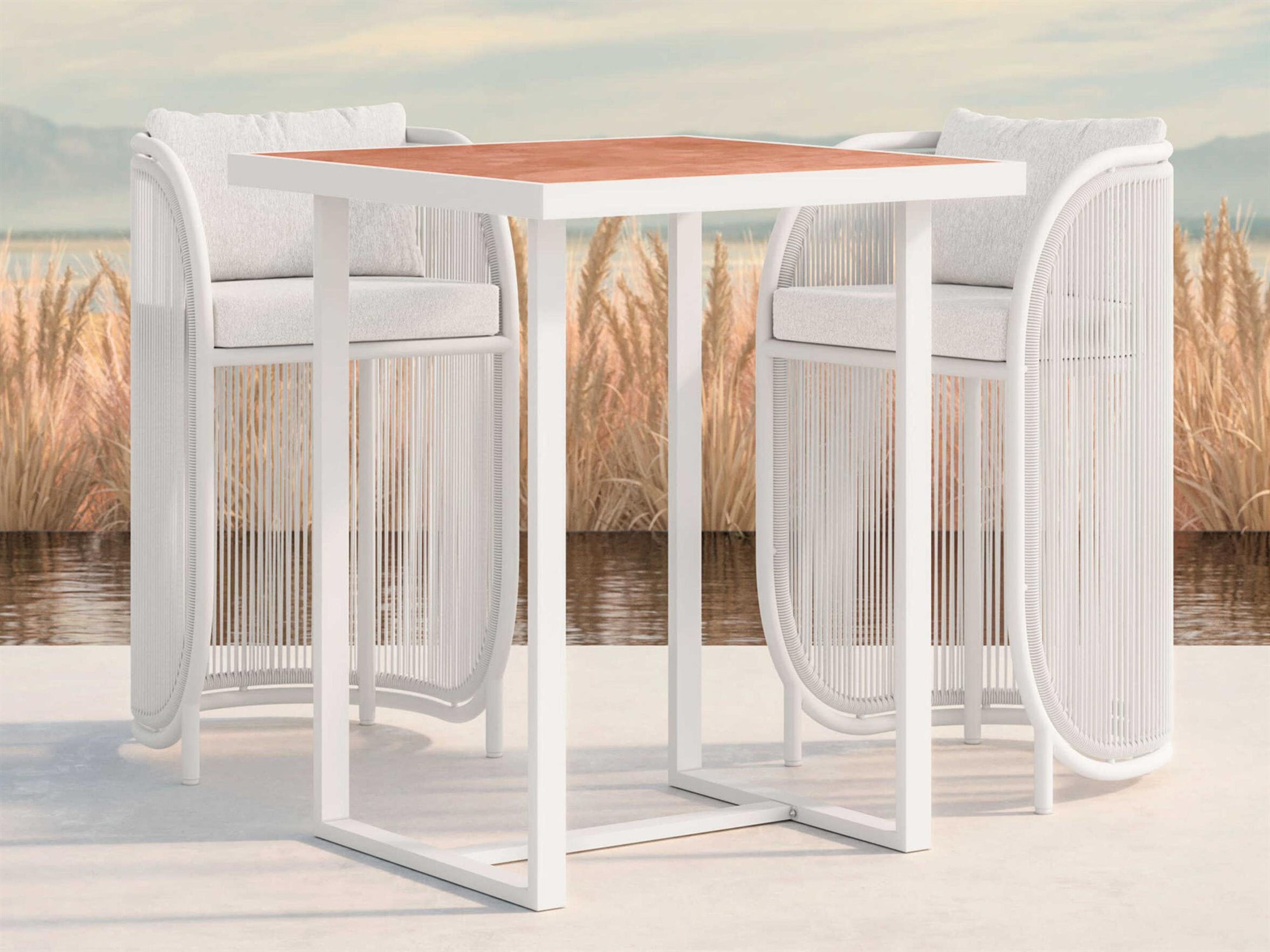 Pavia Bar Table And Bar Stools Set